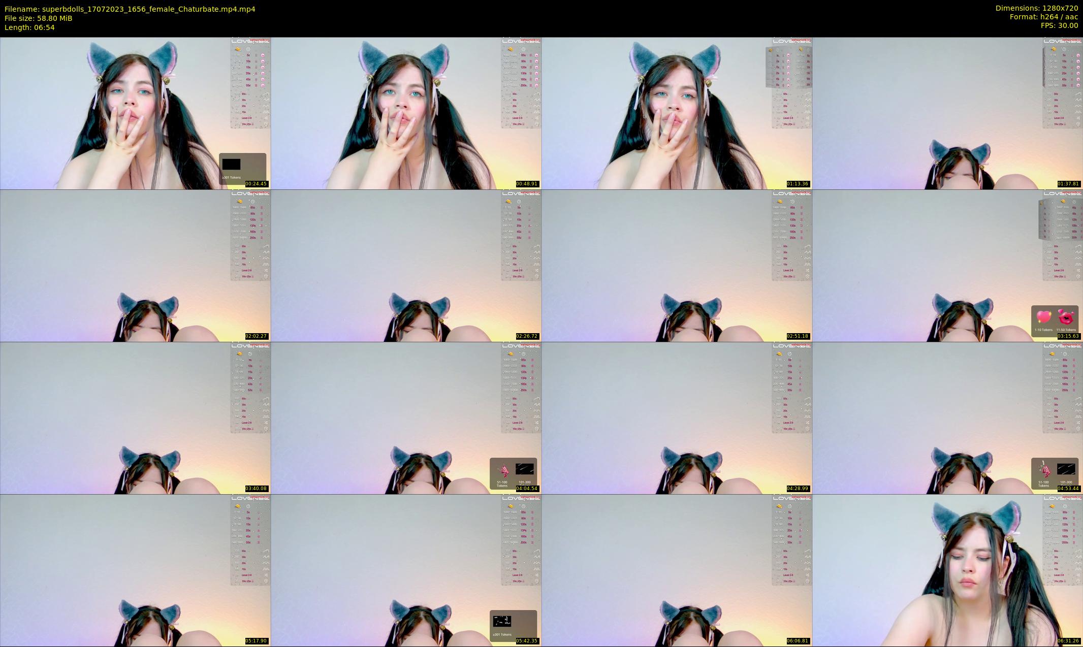 superbdolls — 7 minute Chaturbate couple cam show recording, 720p, Jul 17, 2023