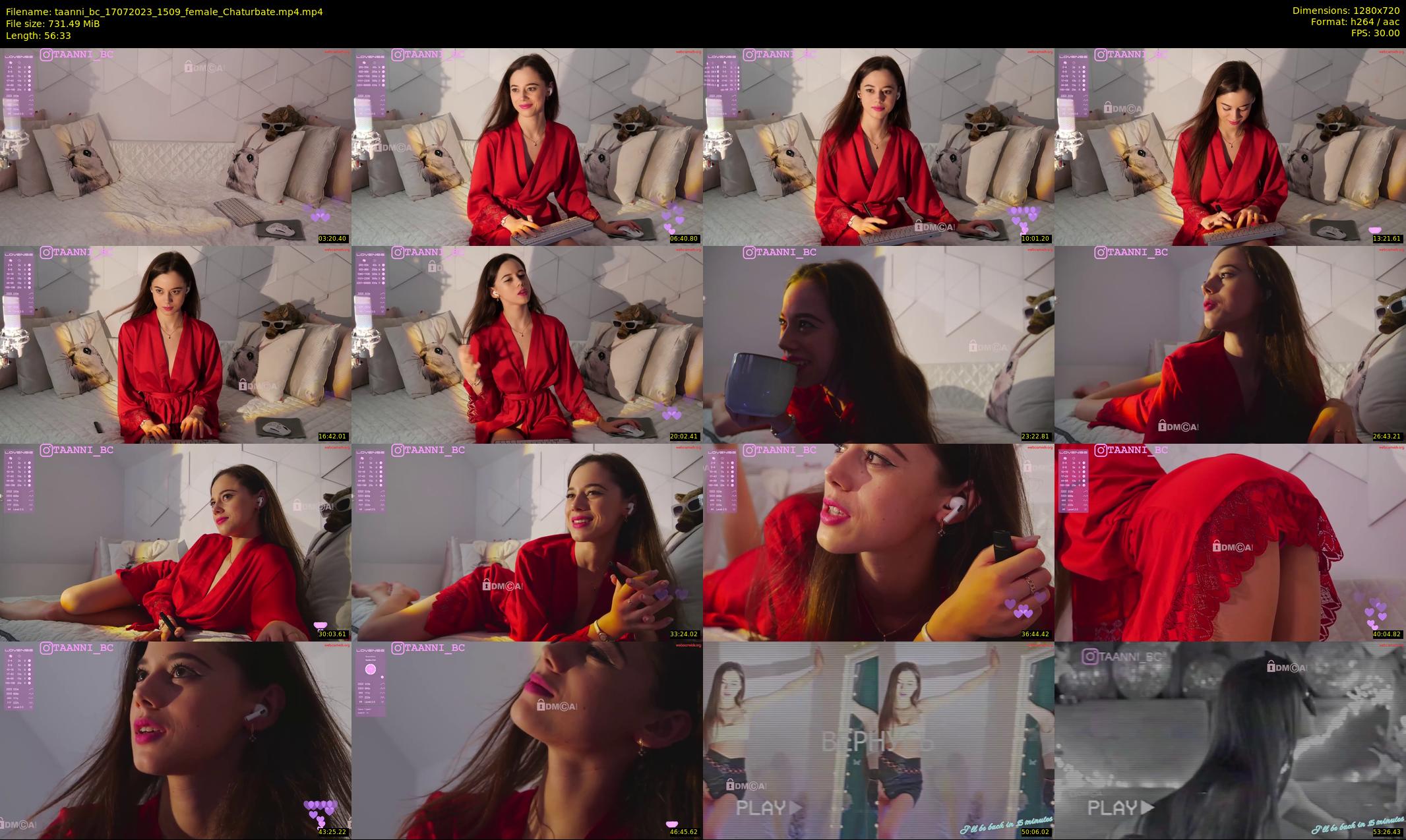 taanni_bc — 57 minute Chaturbate female cam show recording, 720p, Jul 17, 2023