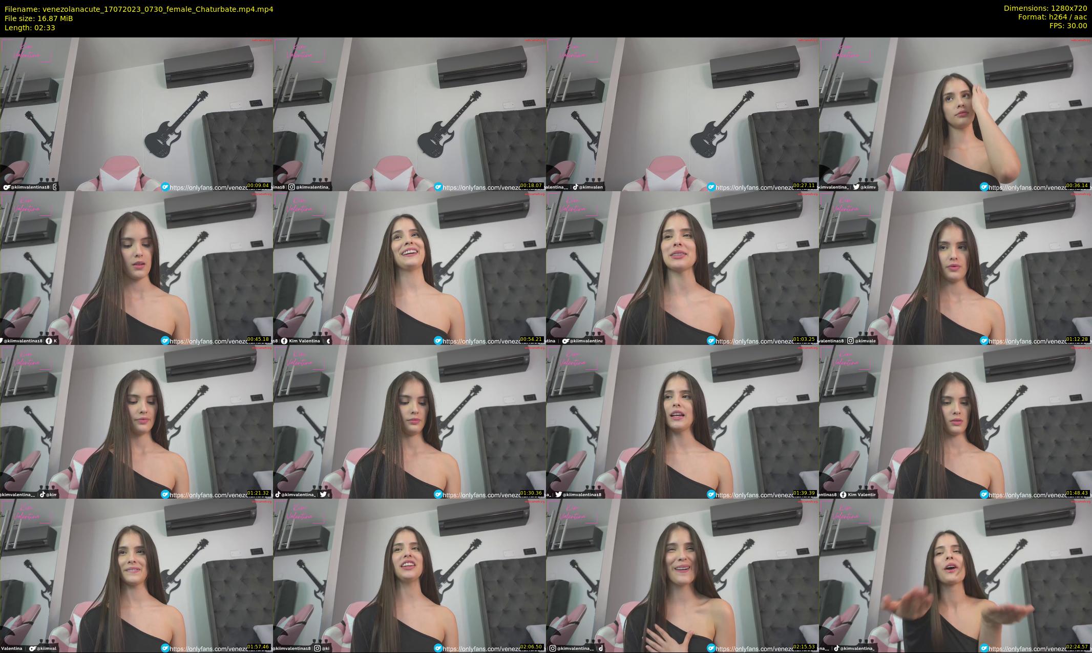 venezolanacute — 3 minute Chaturbate female cam show recording, 720p, Jul 17, 2023