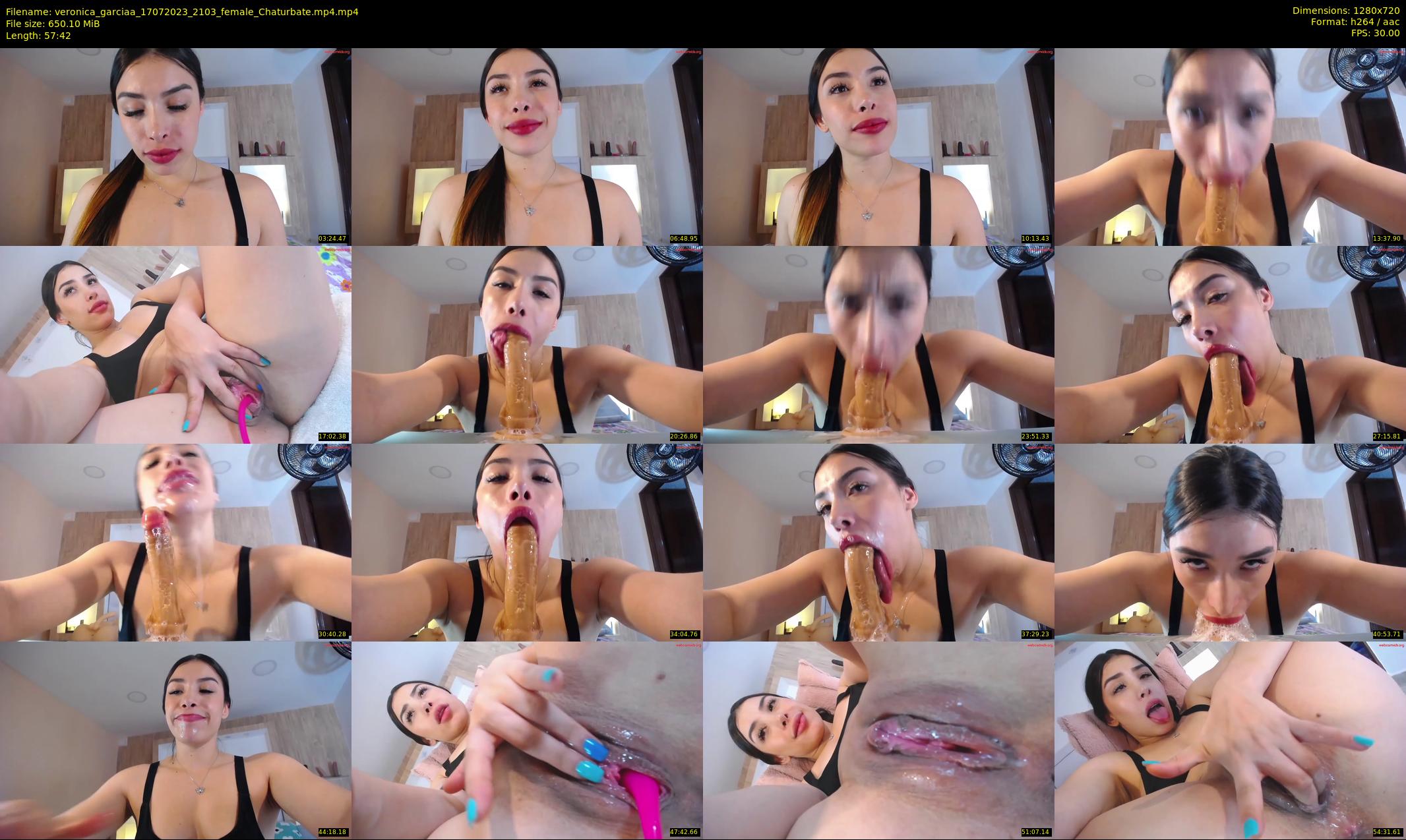 veronica_garciaa — 58 minute Chaturbate female cam show recording, 720p, Jul 17, 2023