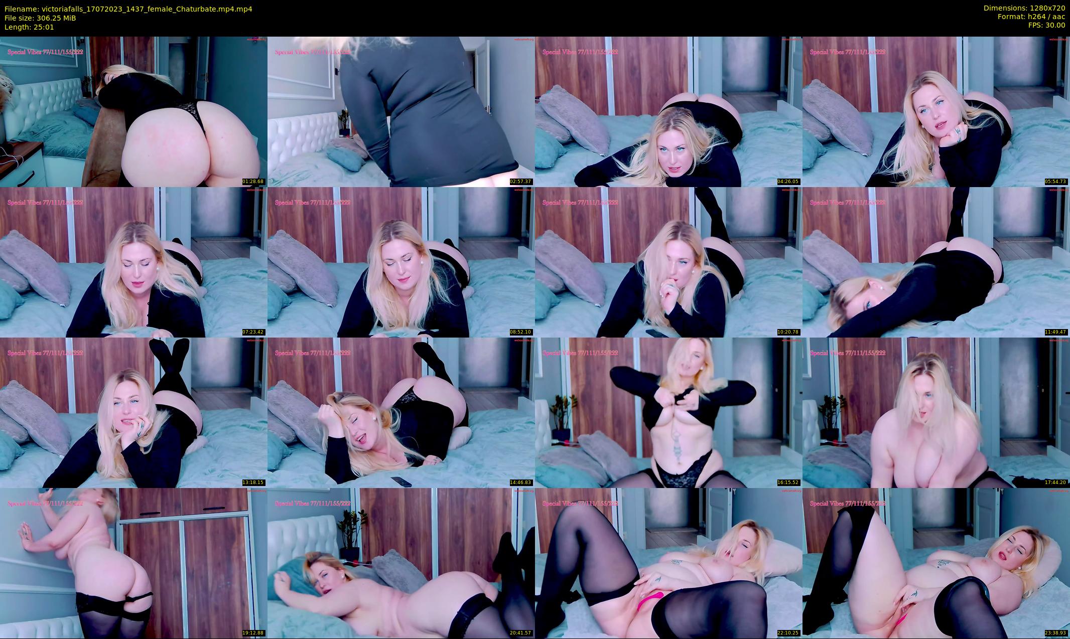 victoriafalls — 26 minute Chaturbate female cam show recording, 720p, Jul 17, 2023