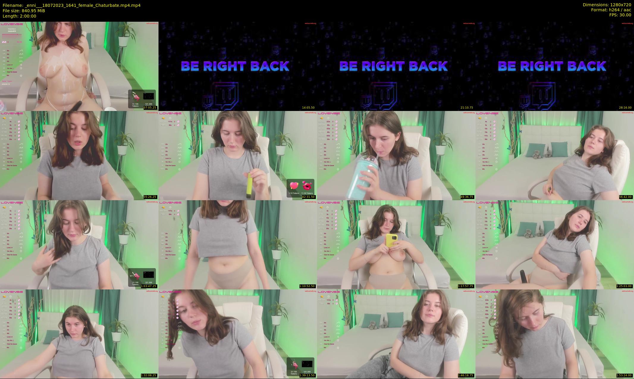 _enni__ — 120 minute Chaturbate female cam show recording, 720p, Jul 18, 2023