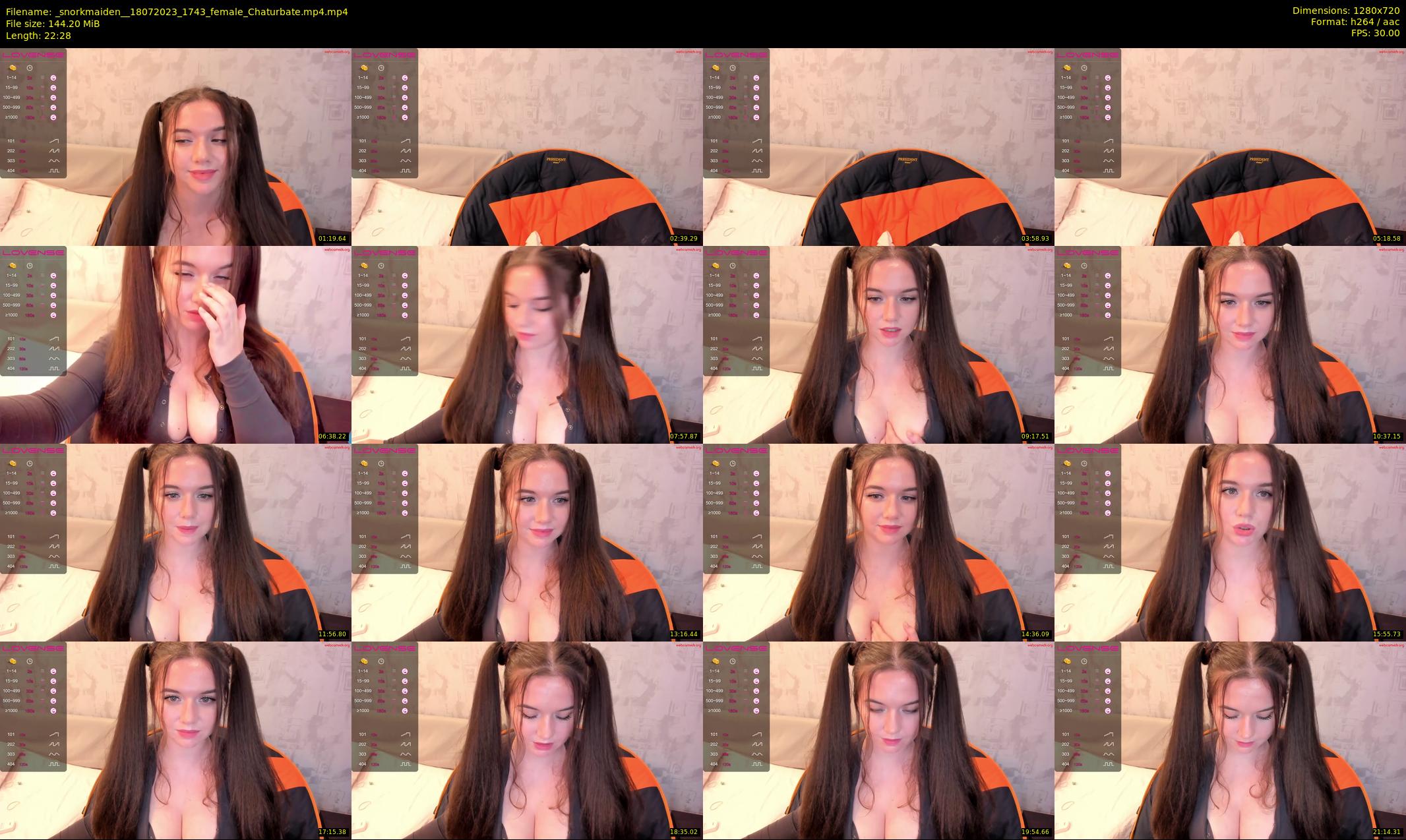 _snorkmaiden_ — 23 minute Chaturbate female cam show recording, 720p, Jul 18, 2023