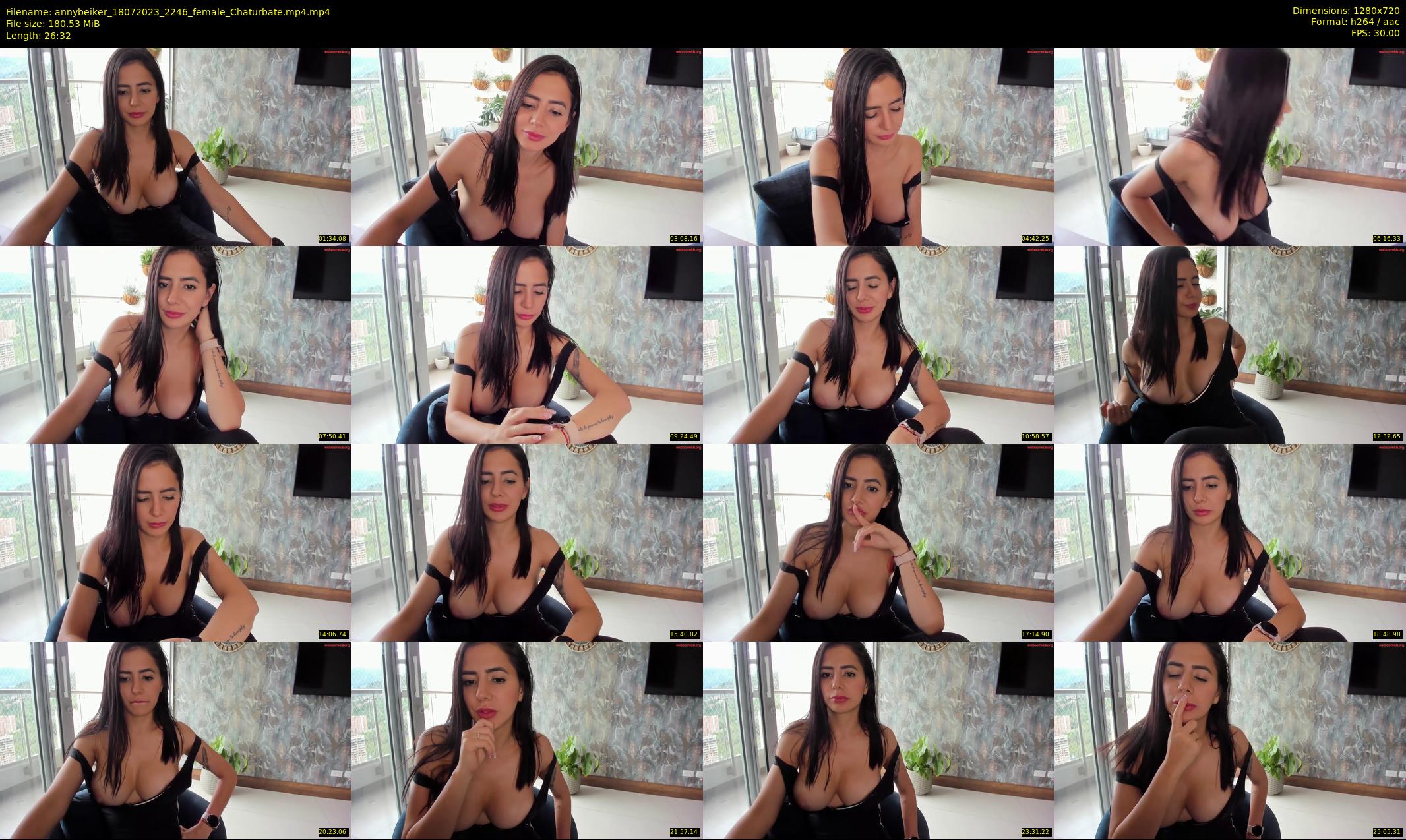 annybeiker — 27 minute Chaturbate female cam show recording, 720p, Jul 18, 2023