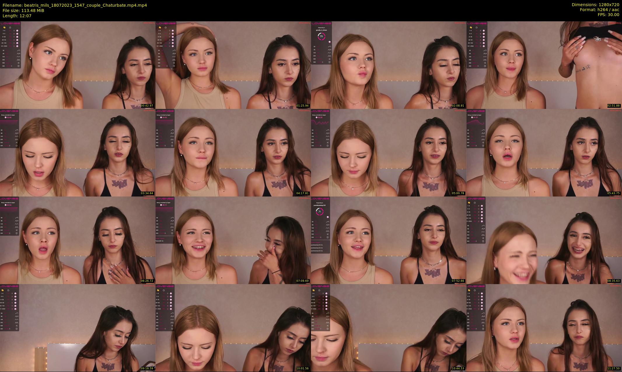 beatris_mils — 13 minute Chaturbate female cam show recording, 720p, Jul 18, 2023