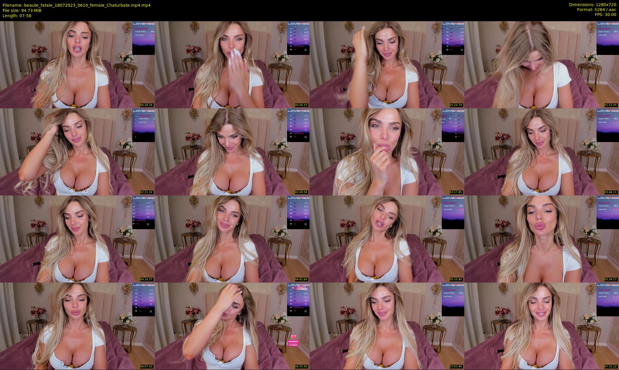 beaute_fatale — 8 minute Chaturbate female cam show recording, 720p, Jul 18, 2023