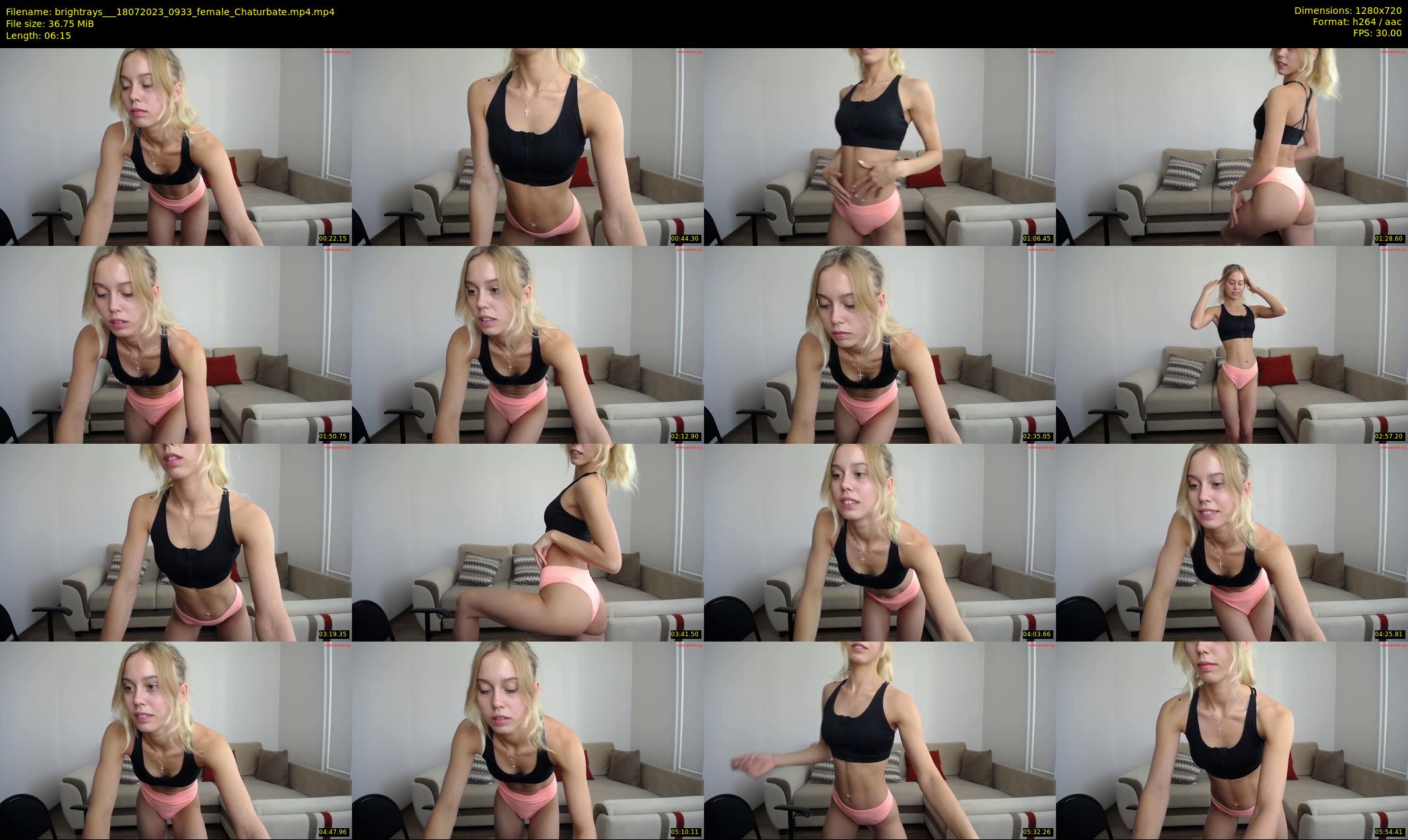 brightrays__ — 7 minute Chaturbate female cam show recording, 720p, Jul 18, 2023