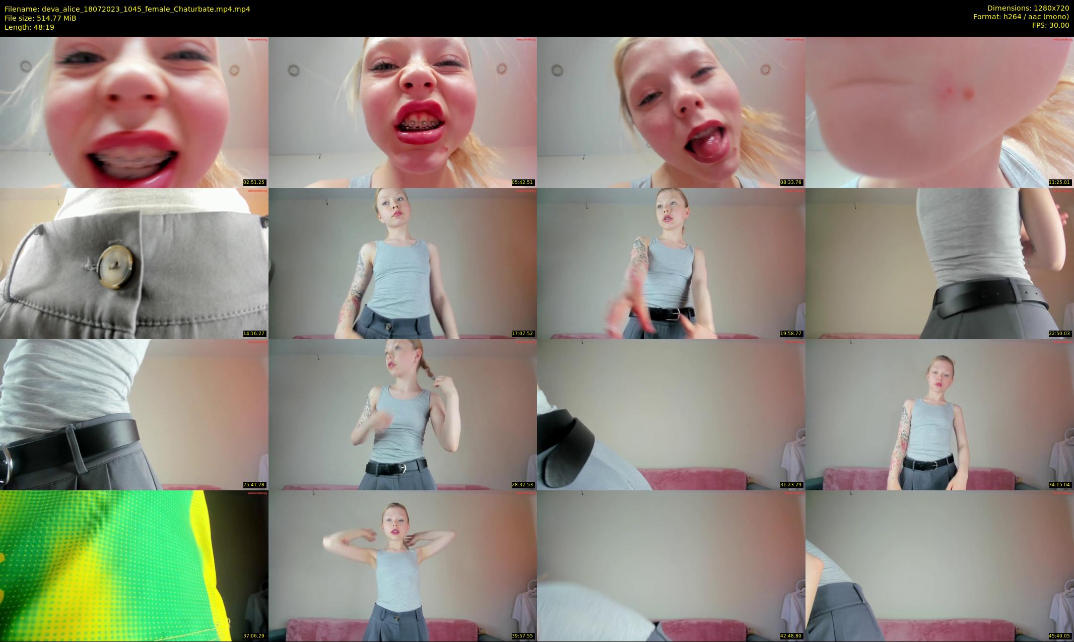 deva_alice — 49 minute Chaturbate female cam show recording, 720p, Jul 18, 2023