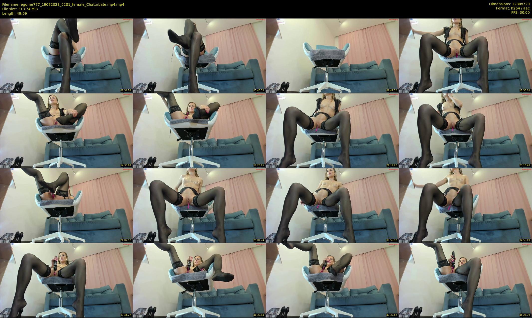 egome777 — 50 minute Chaturbate female cam show recording, 720p, Jul 19, 2023