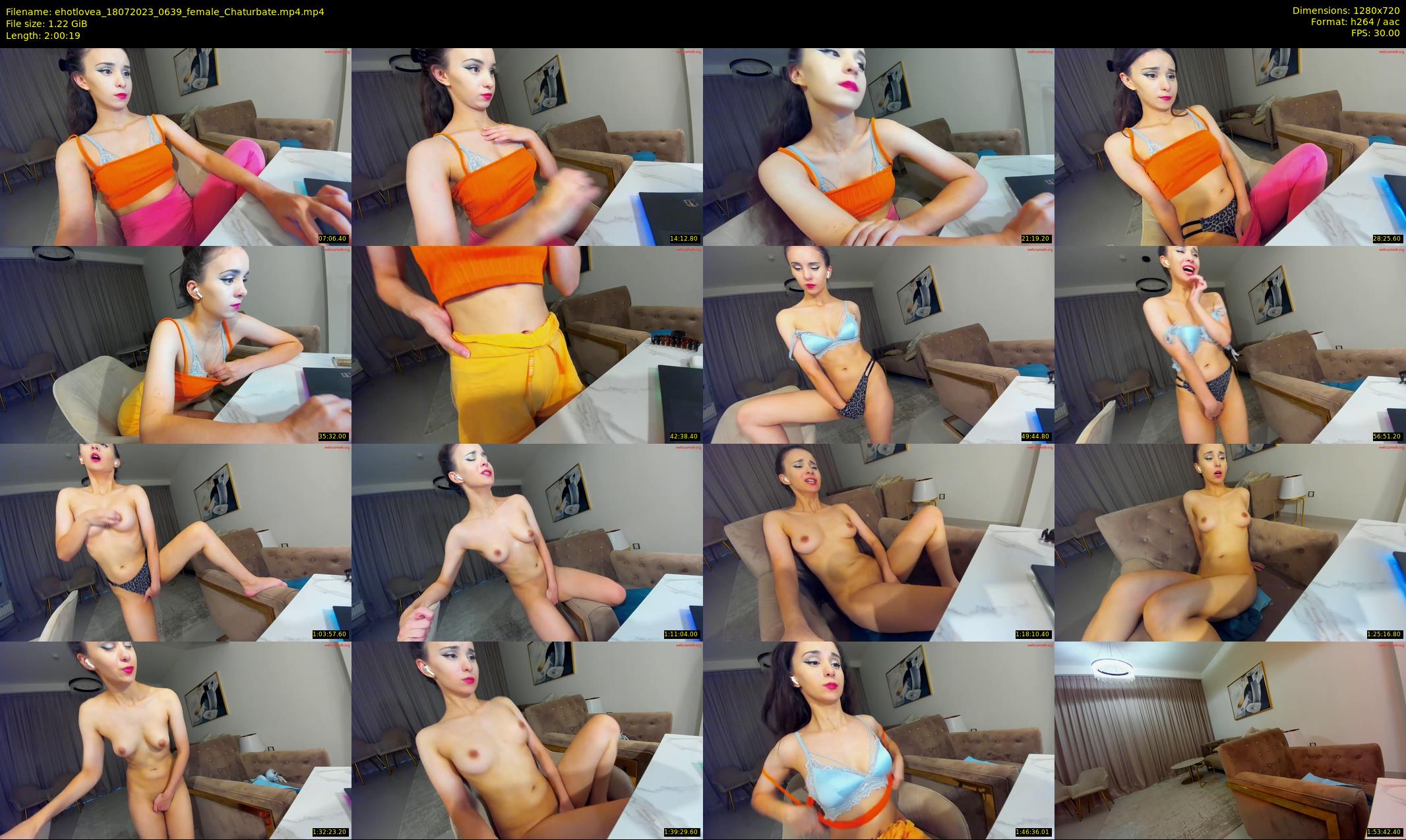 ehotlovea — 121 minute Chaturbate female cam show recording, 720p, Jul 18, 2023