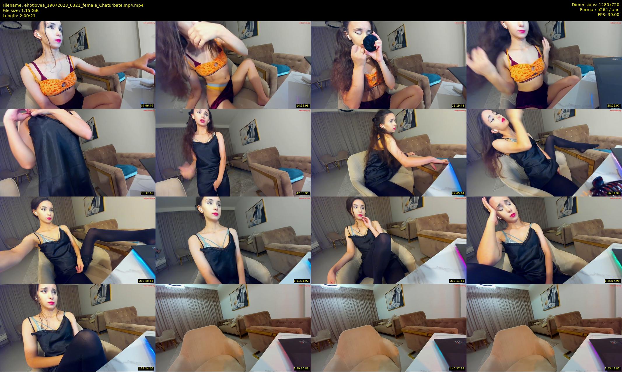ehotlovea — 121 minute Chaturbate female cam show recording, 720p, Jul 19, 2023