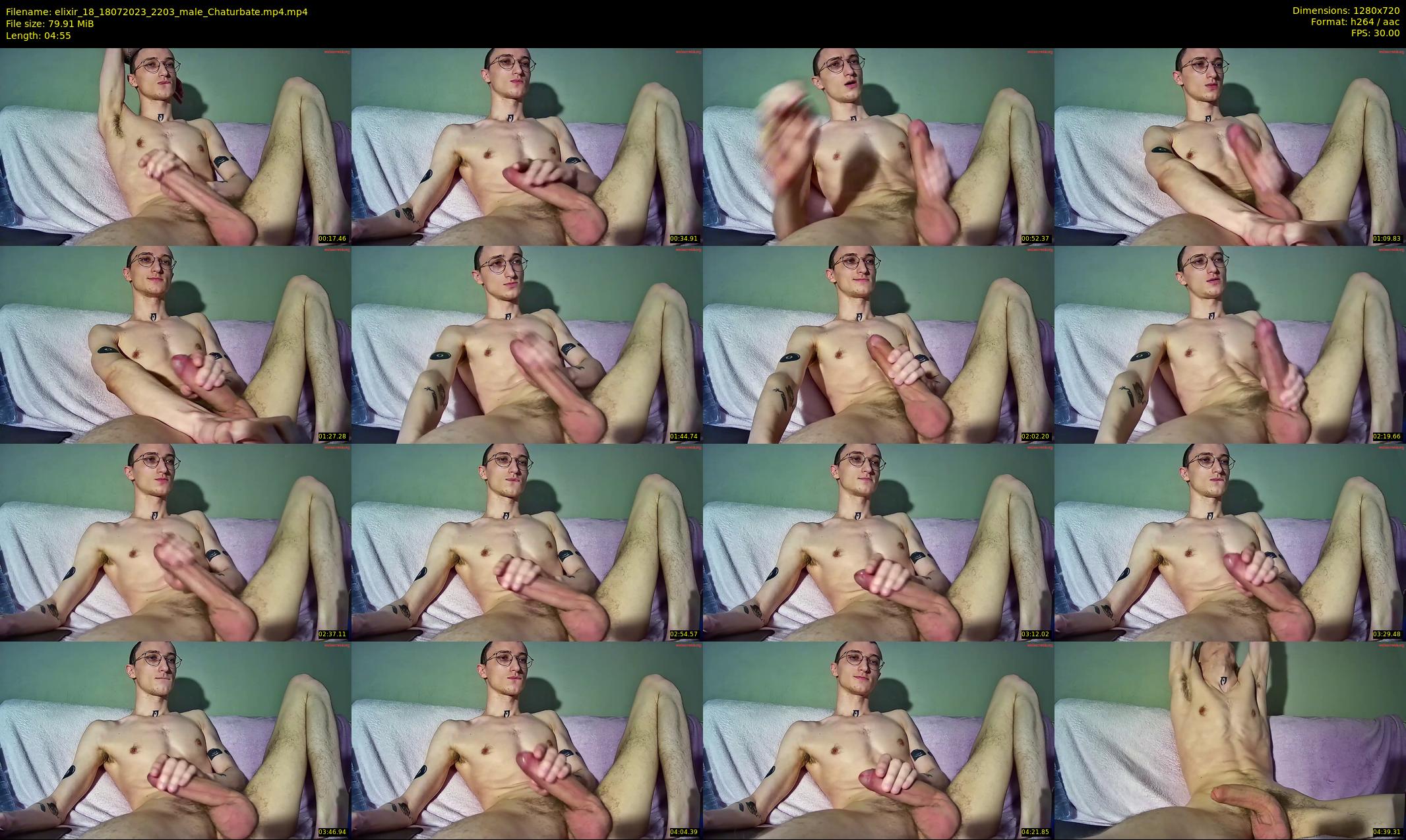 elixir_18 — 5 minute Chaturbate male cam show recording, 720p, Jul 18, 2023