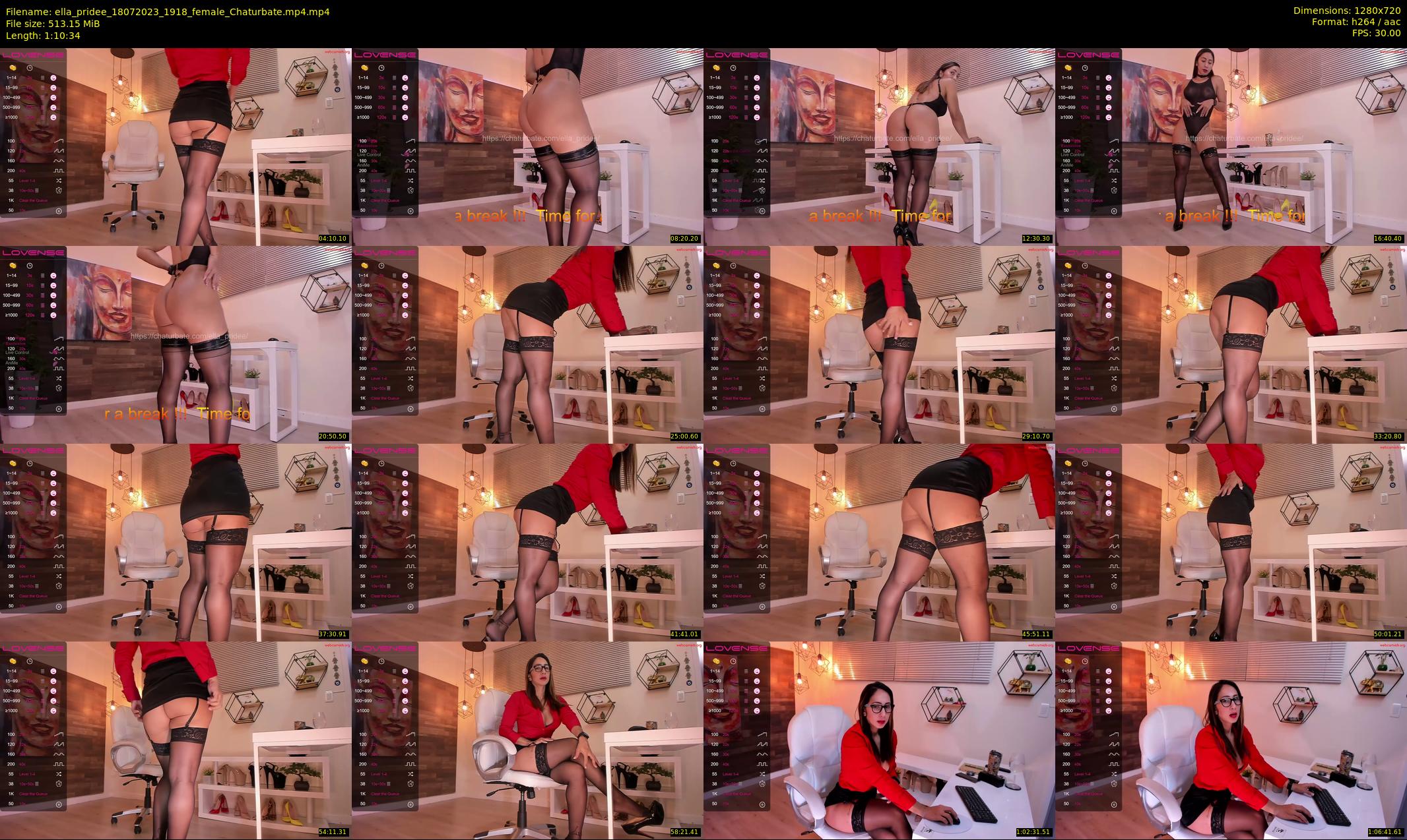 ella_pridee — 71 minute Chaturbate female cam show recording, 720p, Jul 18, 2023