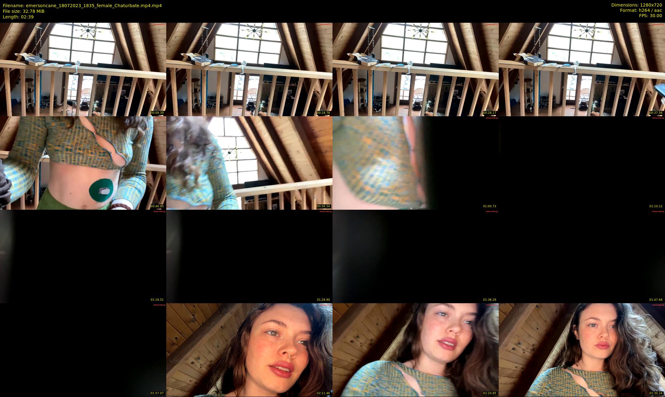 emersoncane — 3 minute Chaturbate female cam show recording, 720p, Jul 18, 2023
