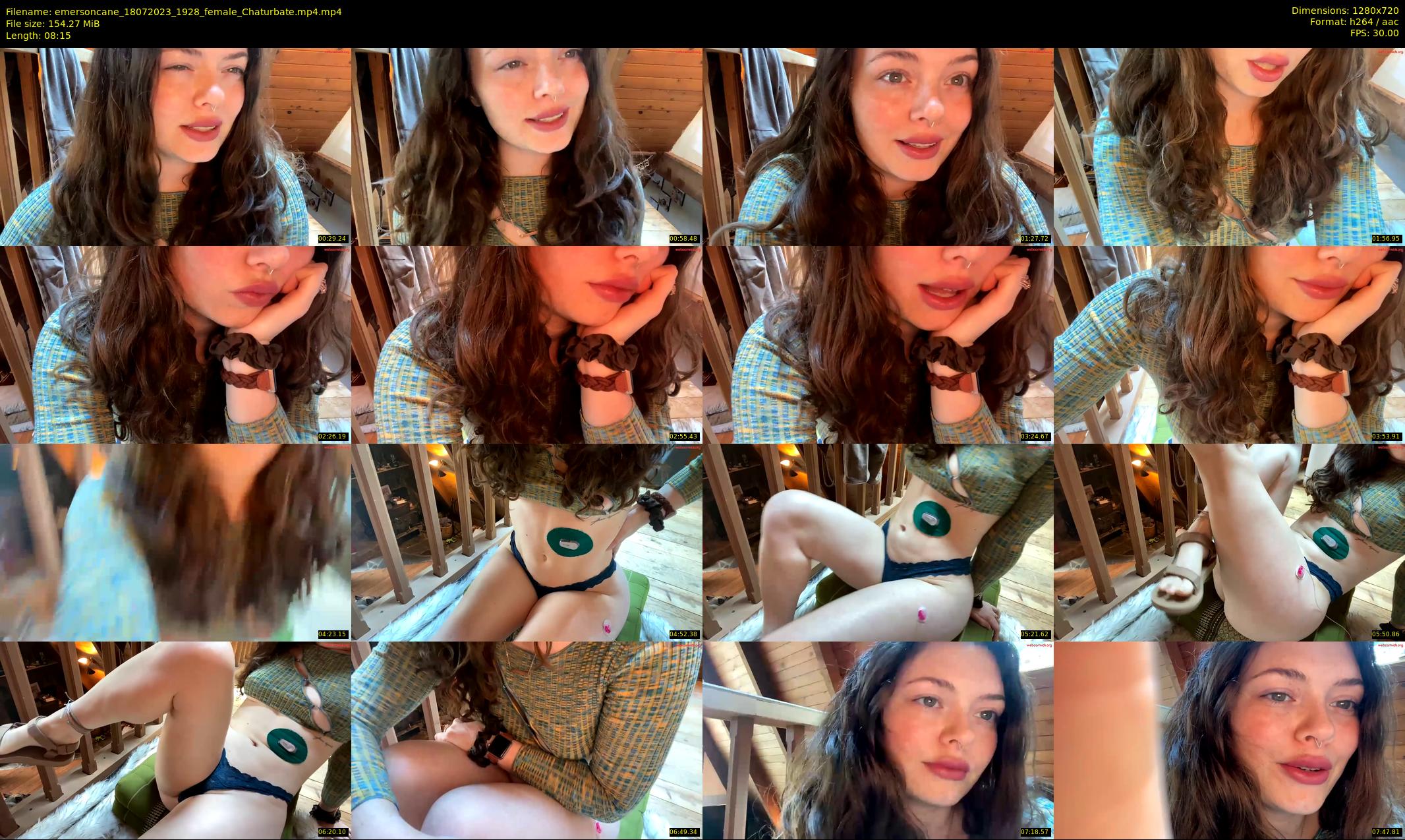 emersoncane — 9 minute Chaturbate female cam show recording, 720p, Jul 18, 2023