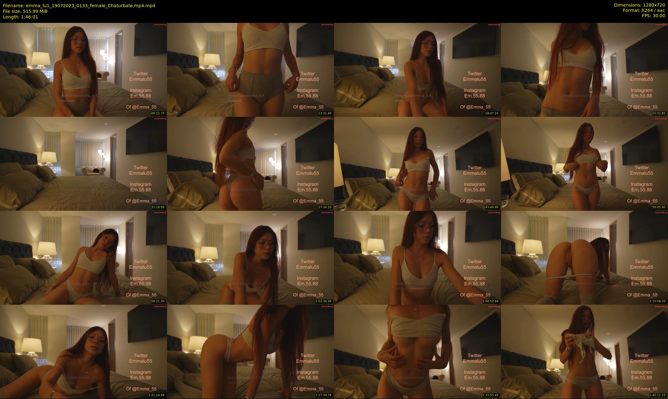 emma_lu1 — 107 minute Chaturbate female cam show recording, 720p, Jul 19, 2023