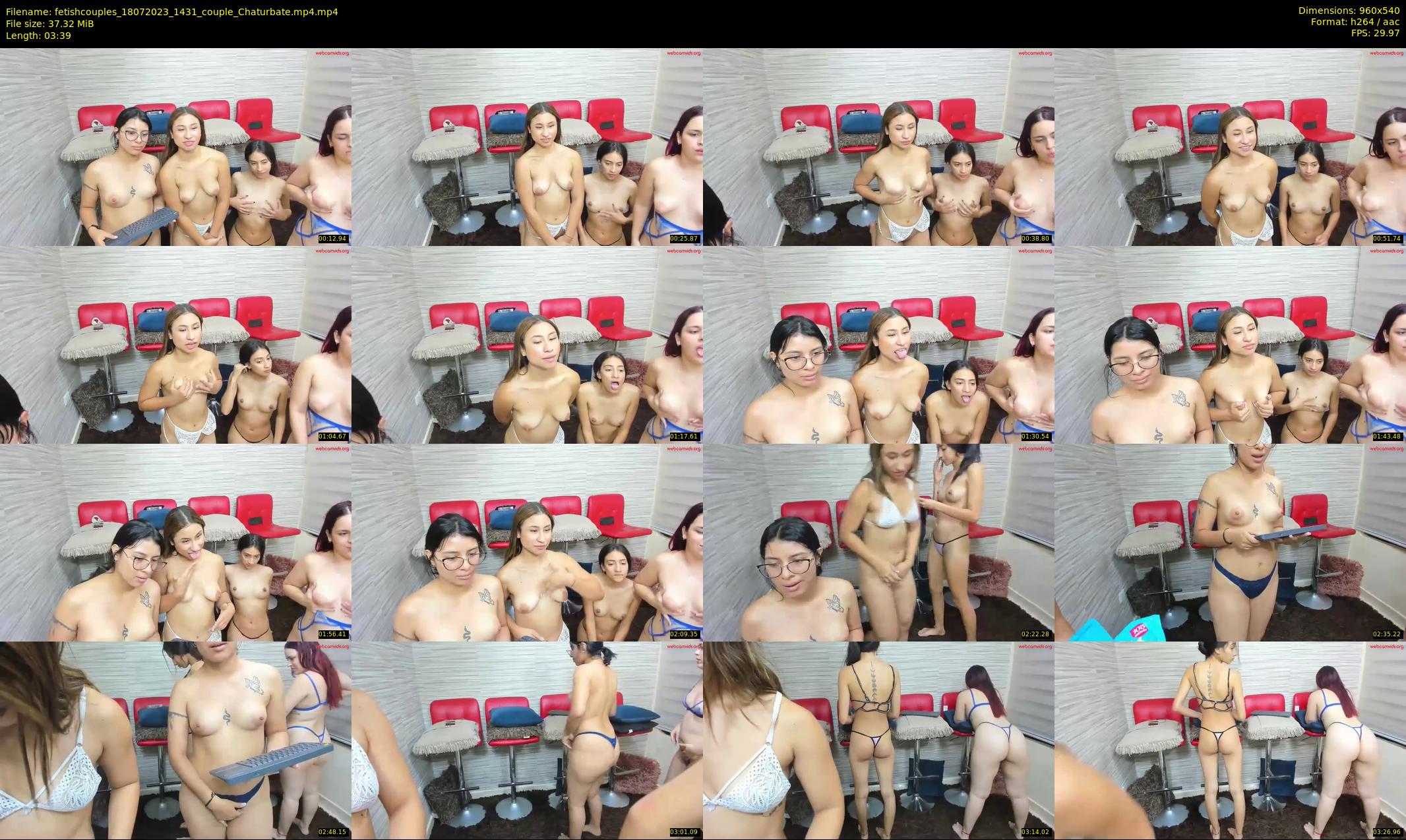 fetishcouples — 4 minute Chaturbate couple cam show recording, 480p, Jul 18, 2023
