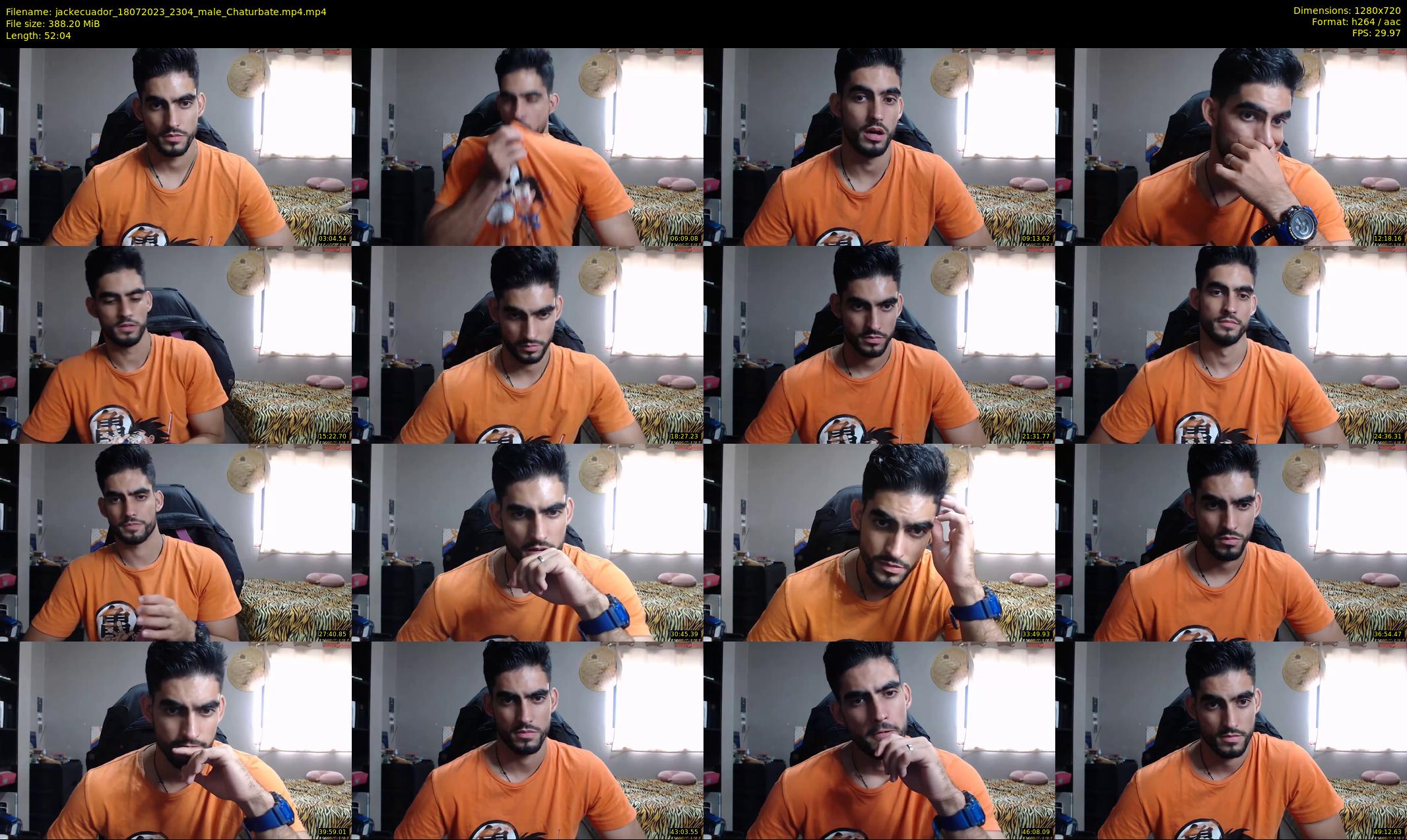 jackecuador — 53 minute Chaturbate male cam show recording, 720p, Jul 18, 2023