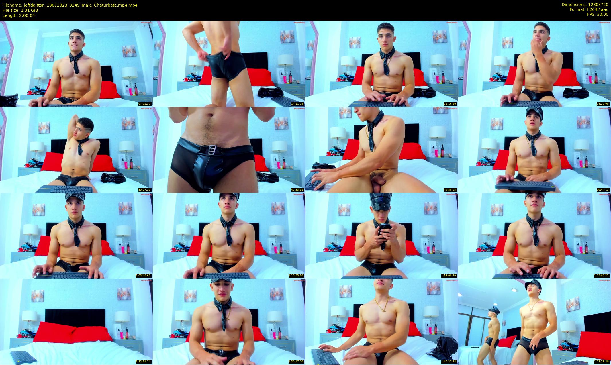 jeffdaltton — 121 minute Chaturbate male cam show recording, 720p, Jul 19, 2023