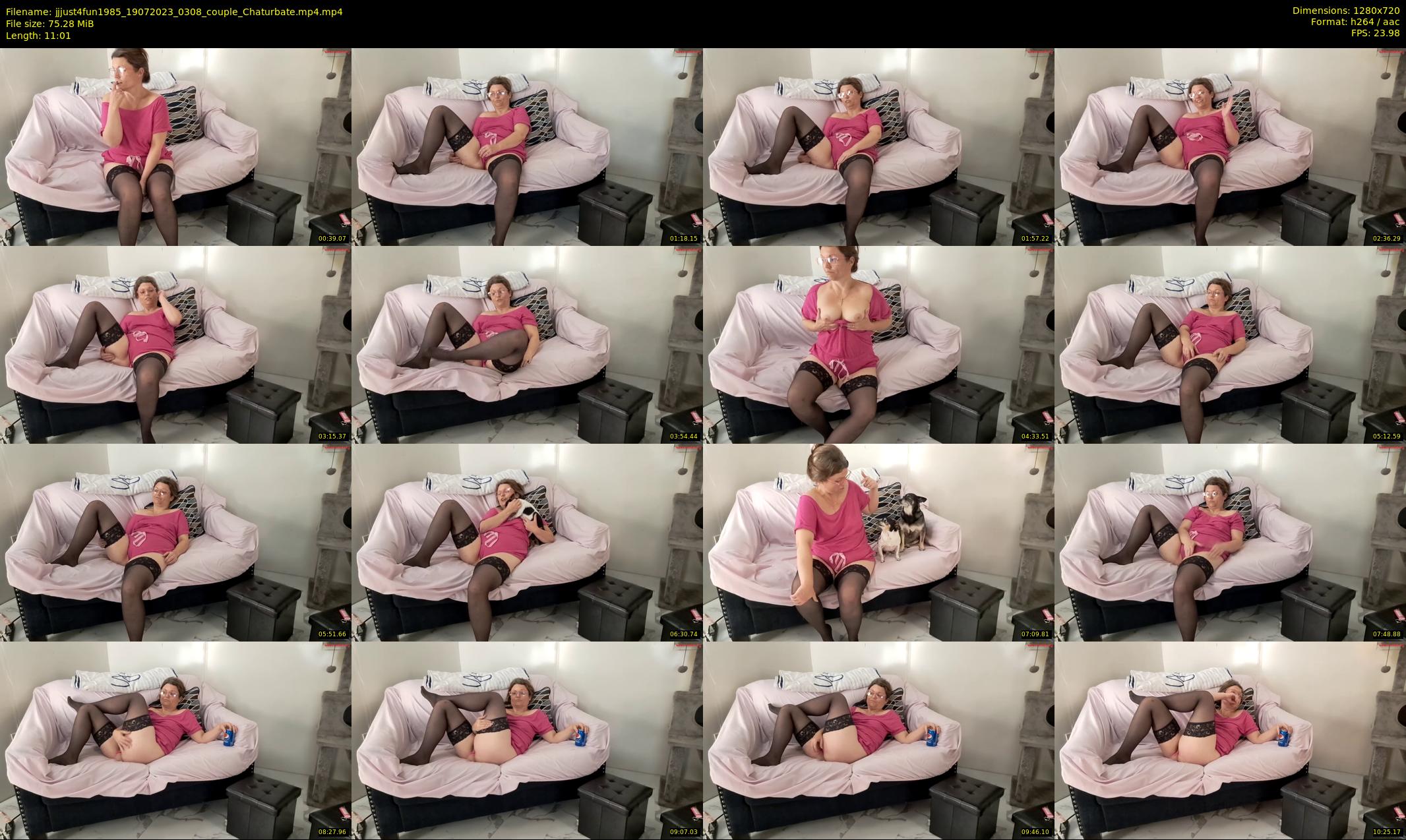 jjjust4fun1985 — 12 minute Chaturbate couple cam show recording, 720p, Jul 19, 2023