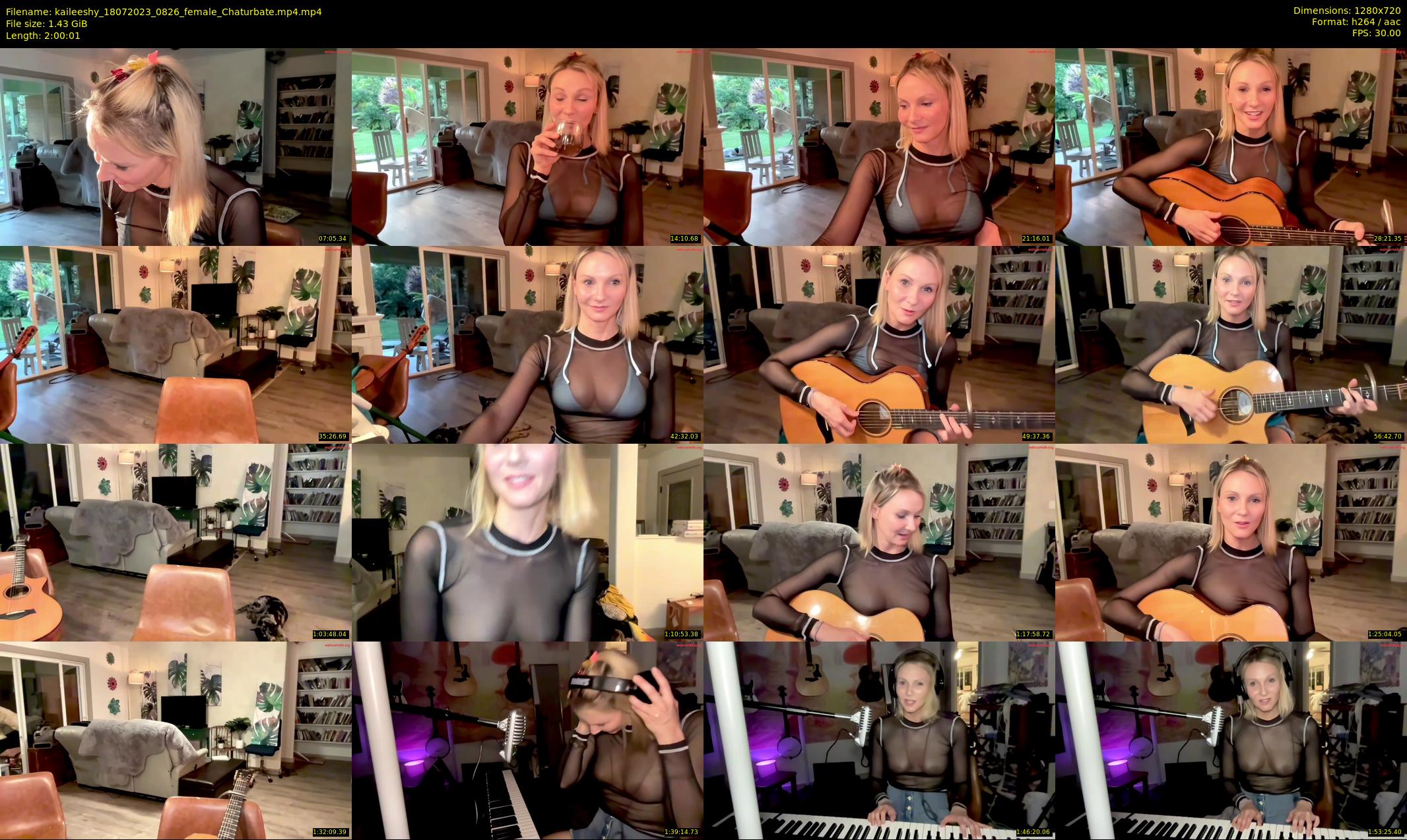 kaileeshy — 121 minute Chaturbate female cam show recording, 720p, Jul 18, 2023