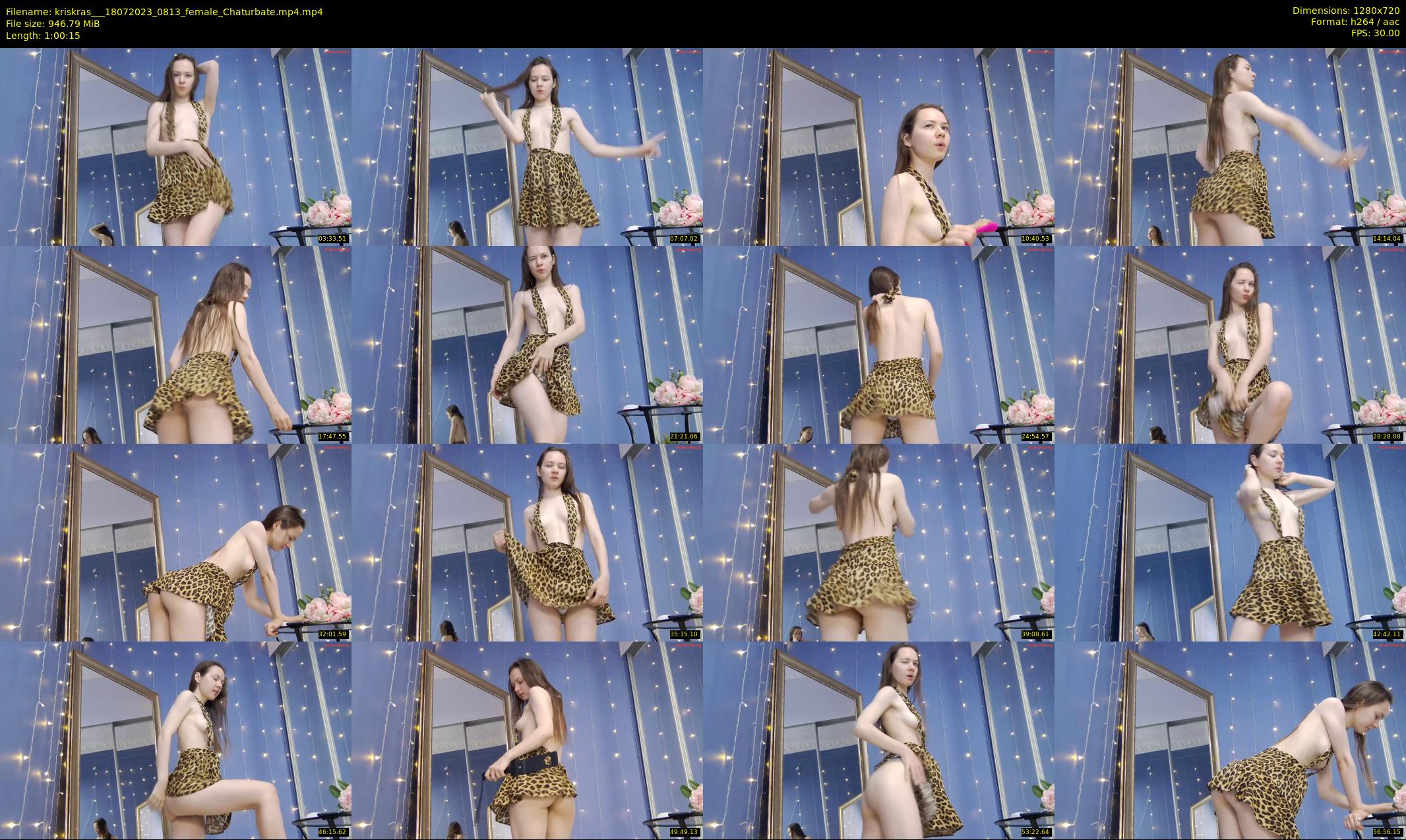 kriskras__ — 61 minute Chaturbate female cam show recording, 720p, Jul 18, 2023