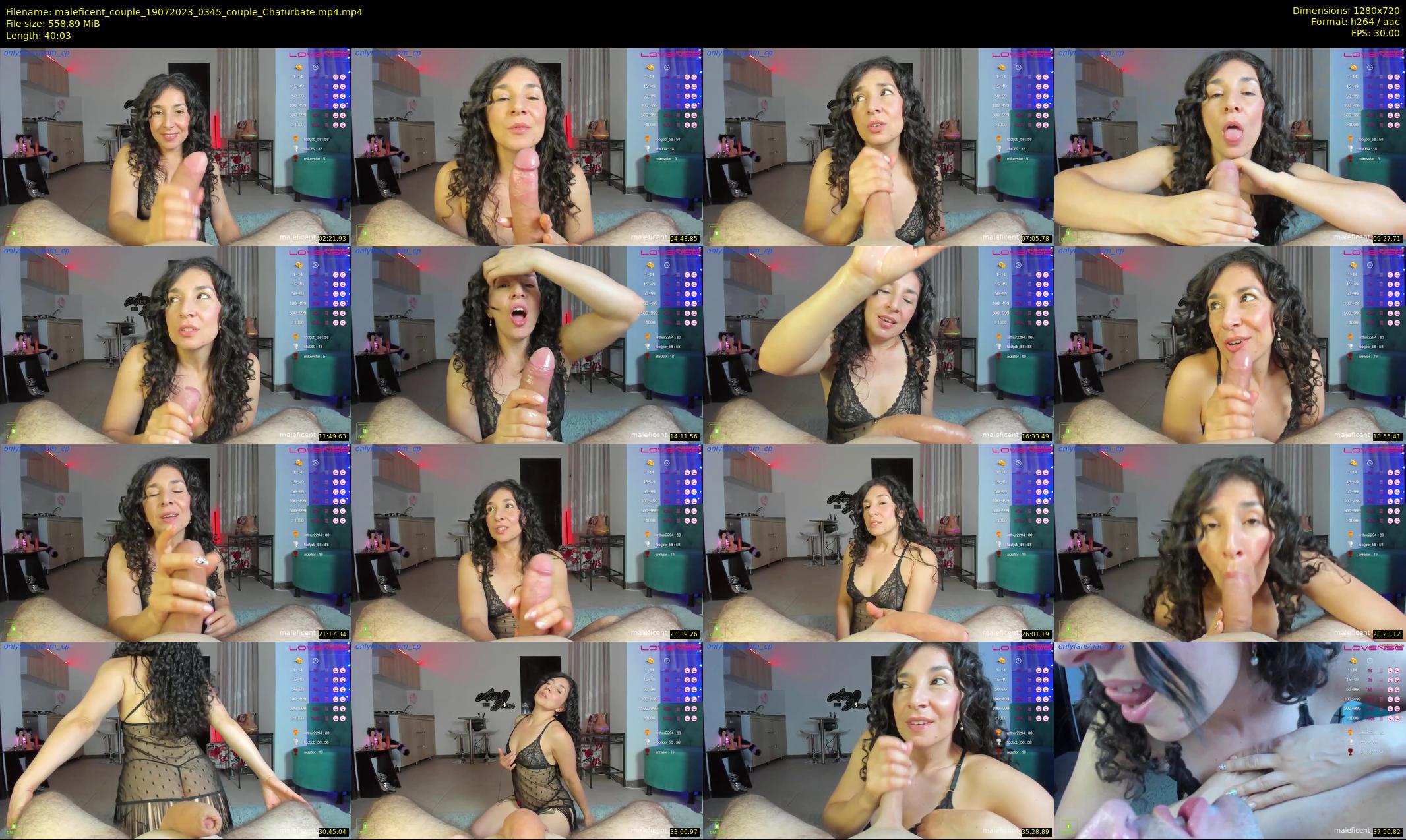 maleficent_couple — 41 minute Chaturbate couple cam show recording, 720p, Jul 19, 2023