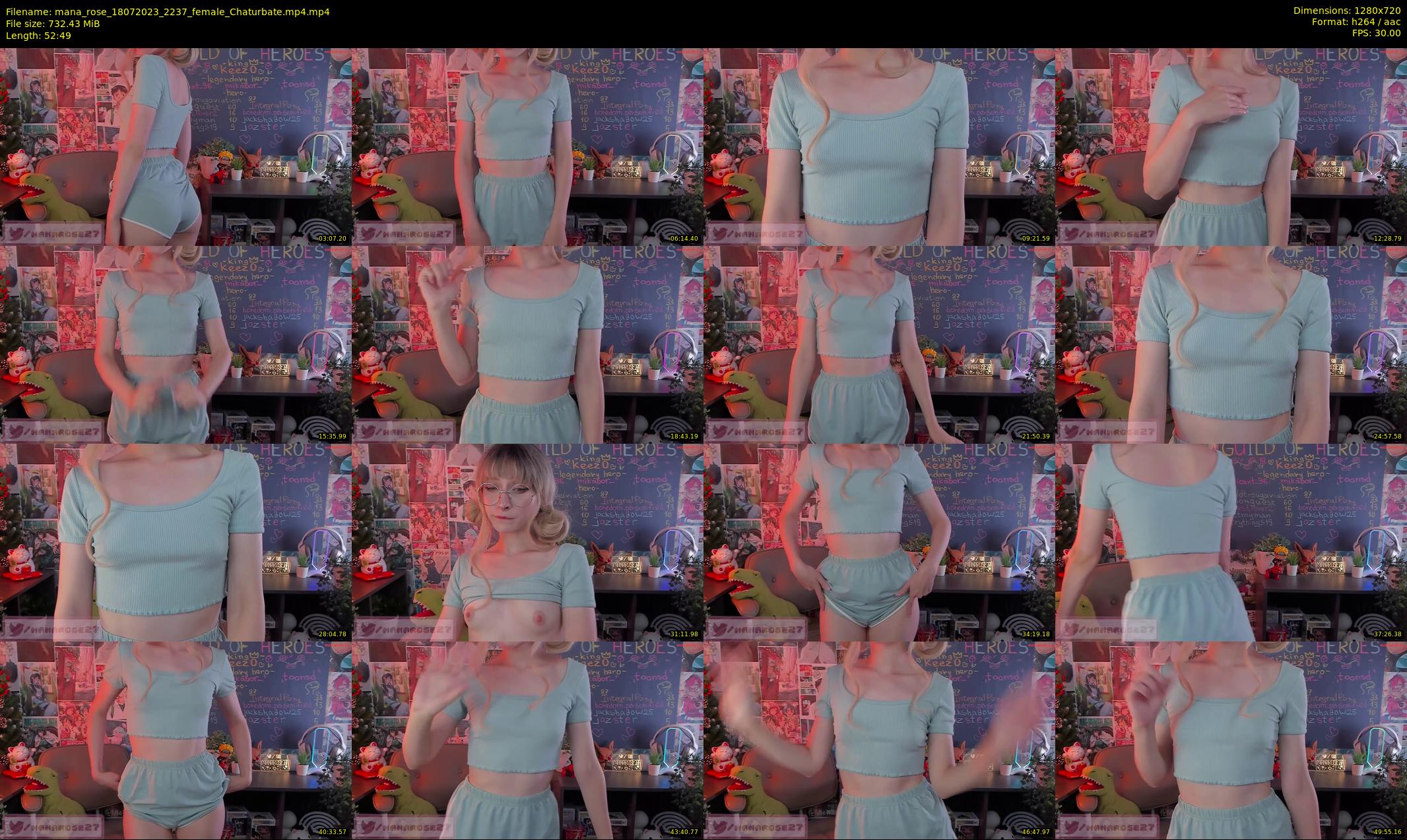 mana_rose — 53 minute Chaturbate female cam show recording, 720p, Jul 18, 2023