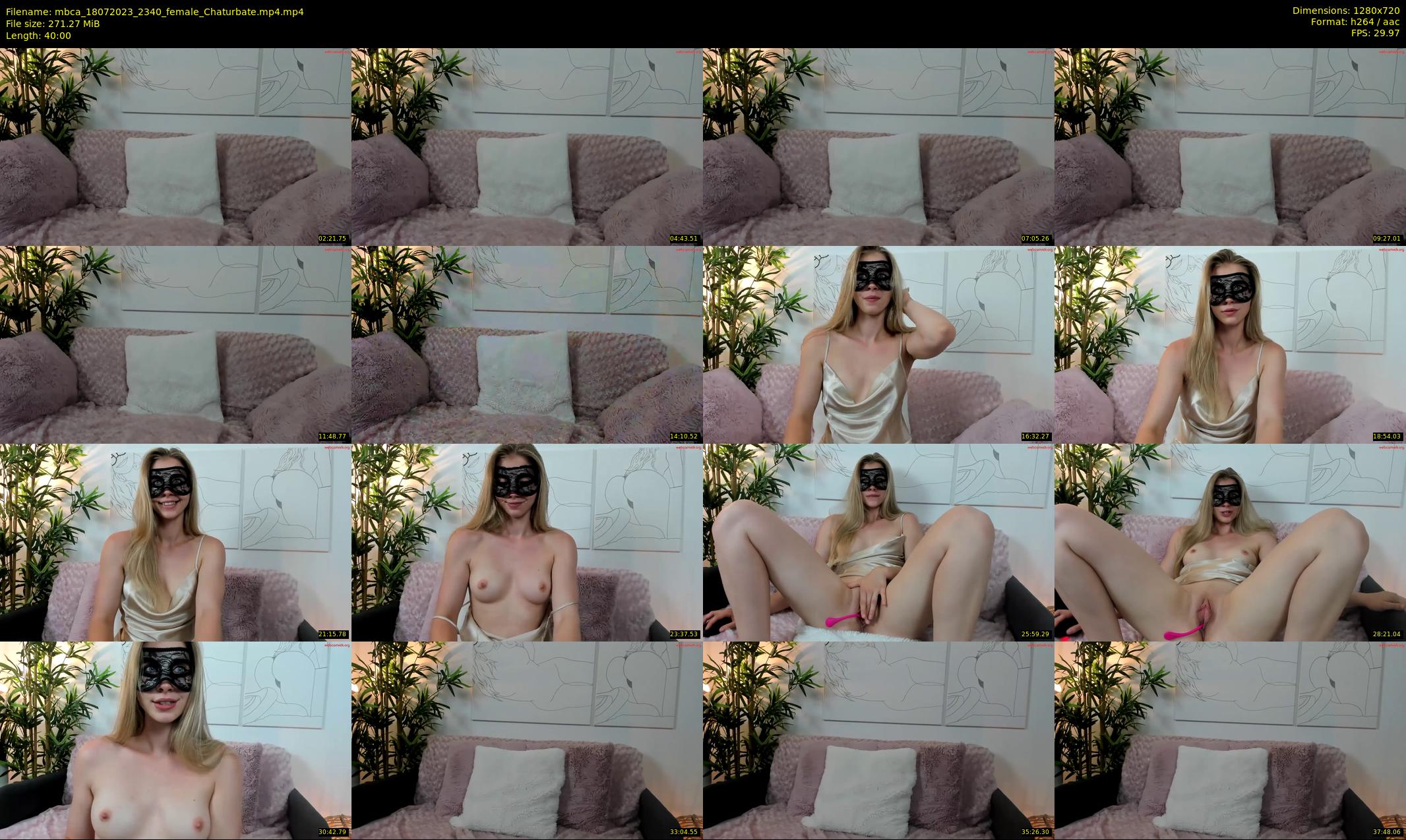 mbca — 40 minute Chaturbate couple cam show recording, 720p, Jul 18, 2023