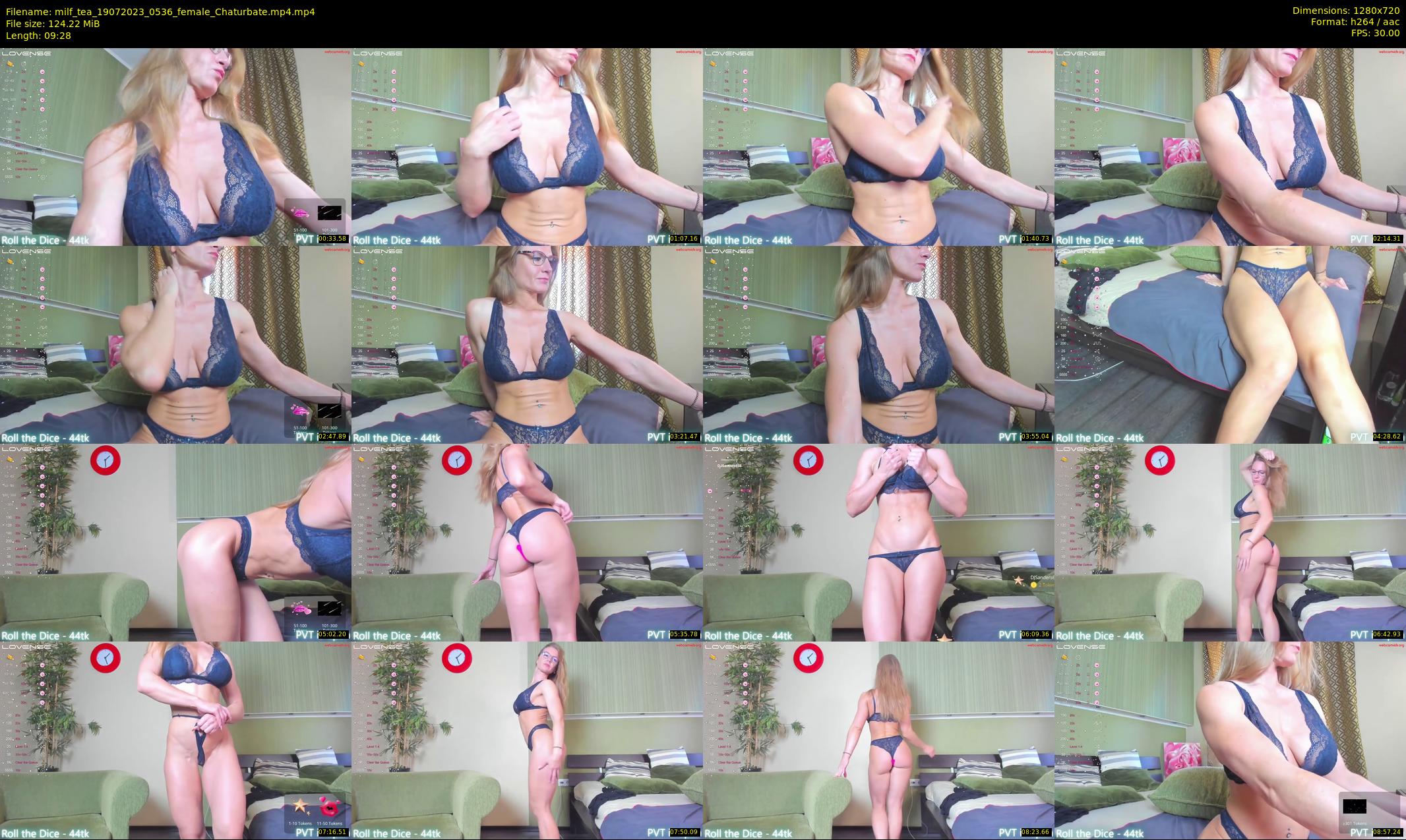 milf_tea — 10 minute Chaturbate female cam show recording, 720p, Jul 19, 2023