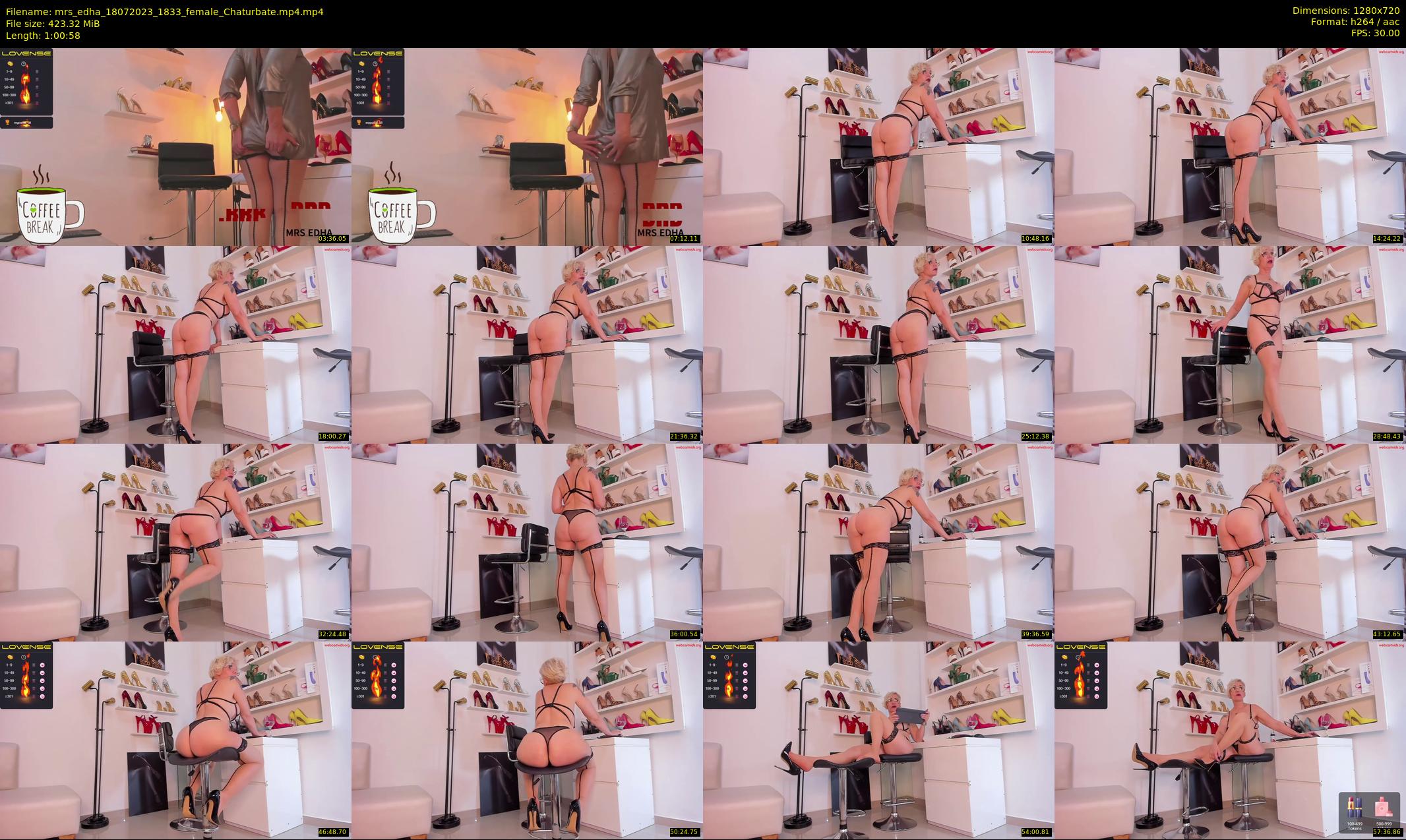 mrs_edha — 61 minute Chaturbate female cam show recording, 720p, Jul 18, 2023