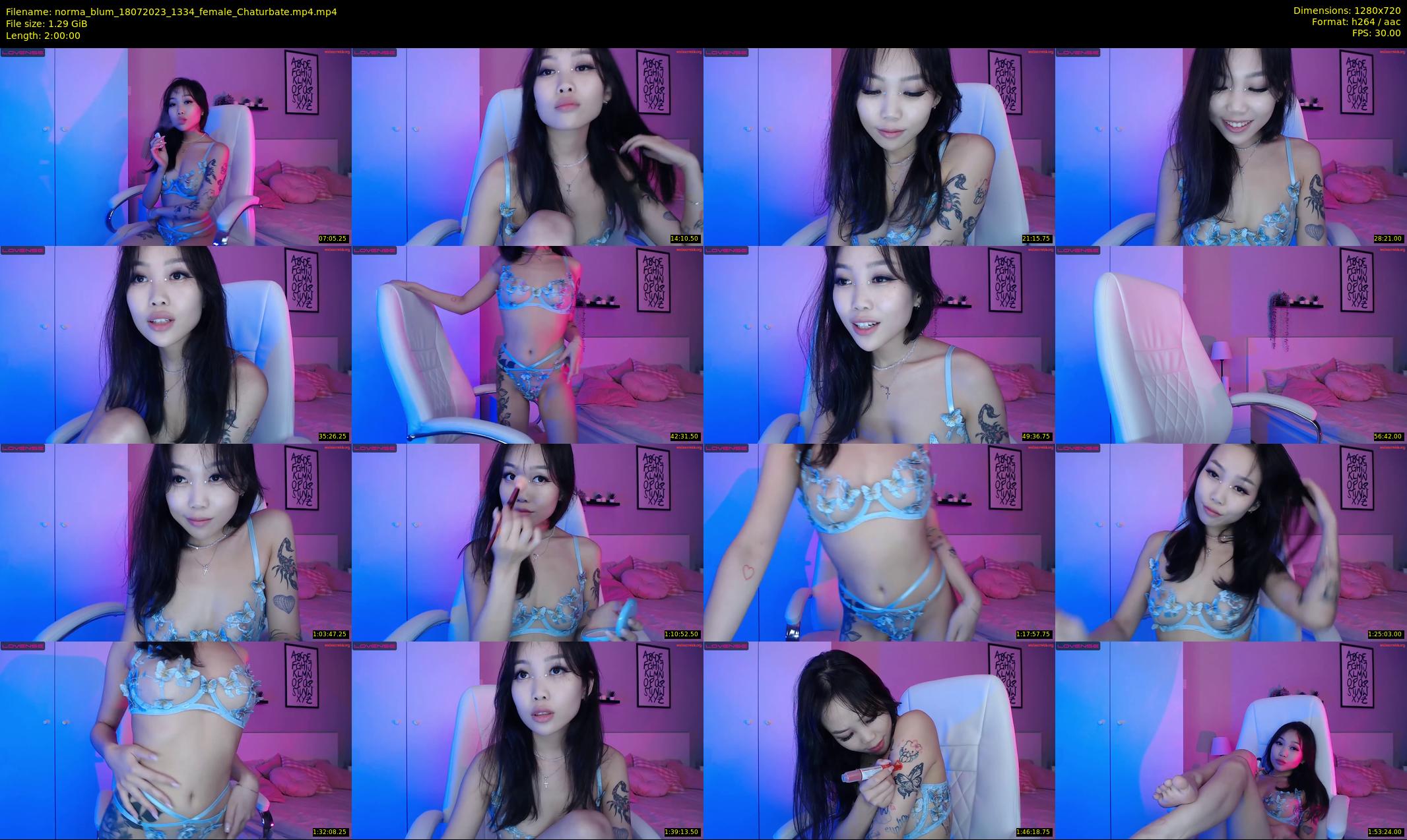 norma_blum — 120 minute Chaturbate female cam show recording, 720p, Jul 18, 2023