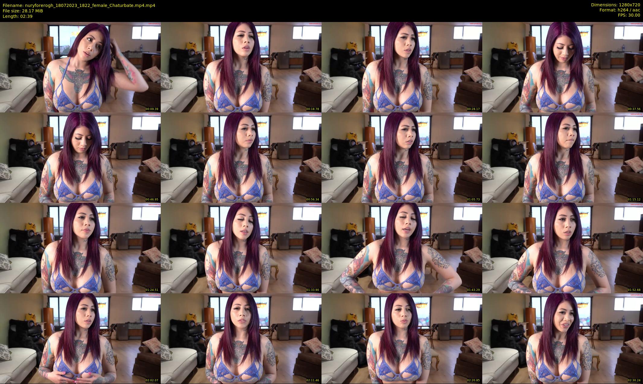 nuryforerogh — 3 minute Chaturbate female cam show recording, 720p, Jul 18, 2023