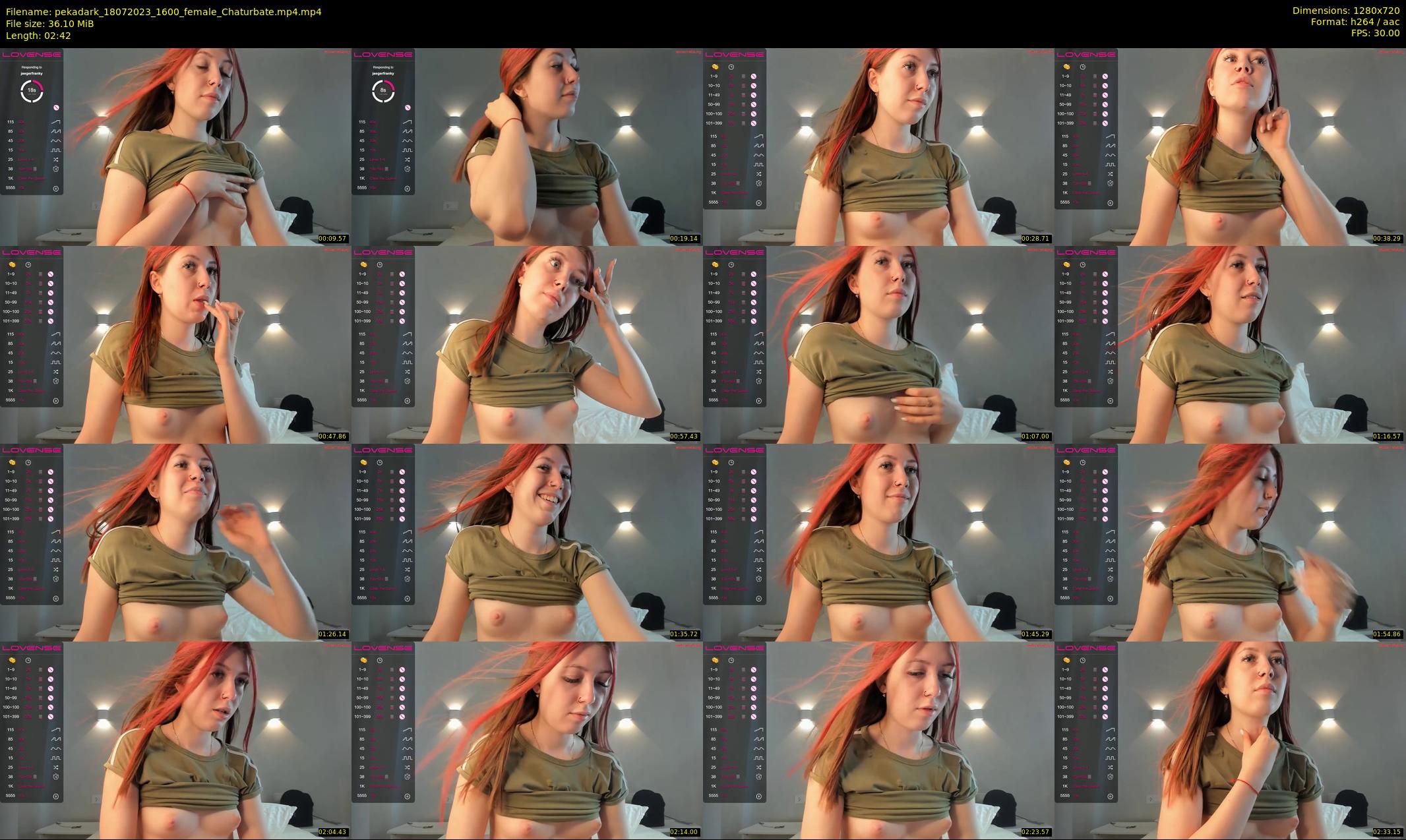 pekadark — 3 minute Chaturbate female cam show recording, 720p, Jul 18, 2023