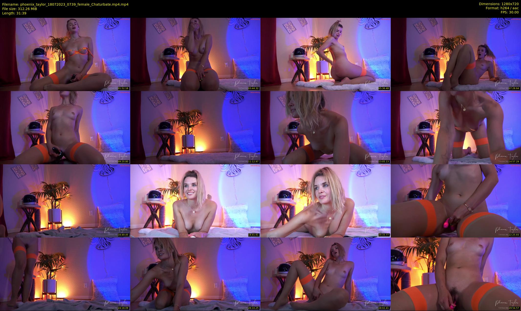 phoenix_taylor — 32 minute Chaturbate female cam show recording, 720p, Jul 18, 2023