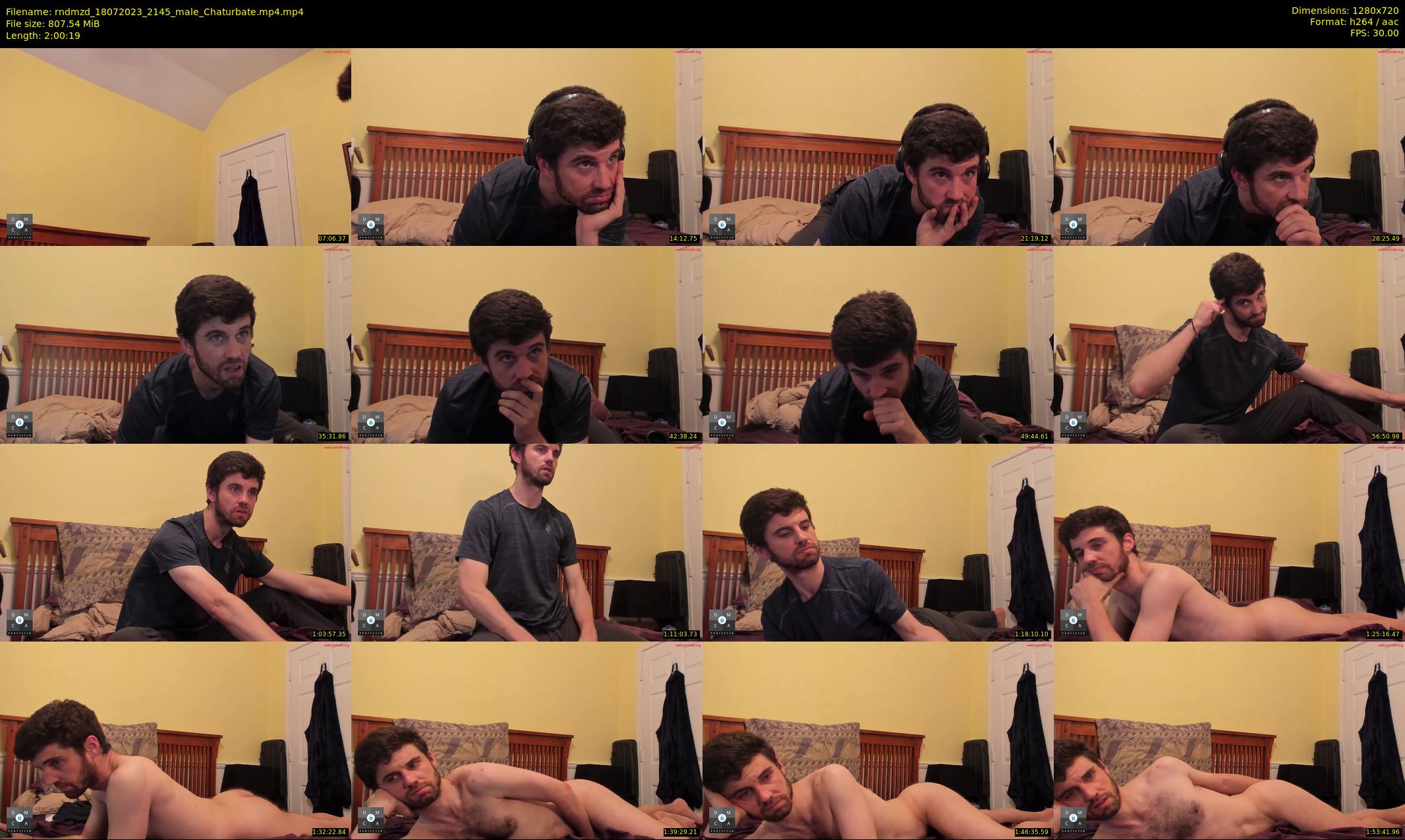 rndmzd — 121 minute Chaturbate male cam show recording, 720p, Jul 18, 2023