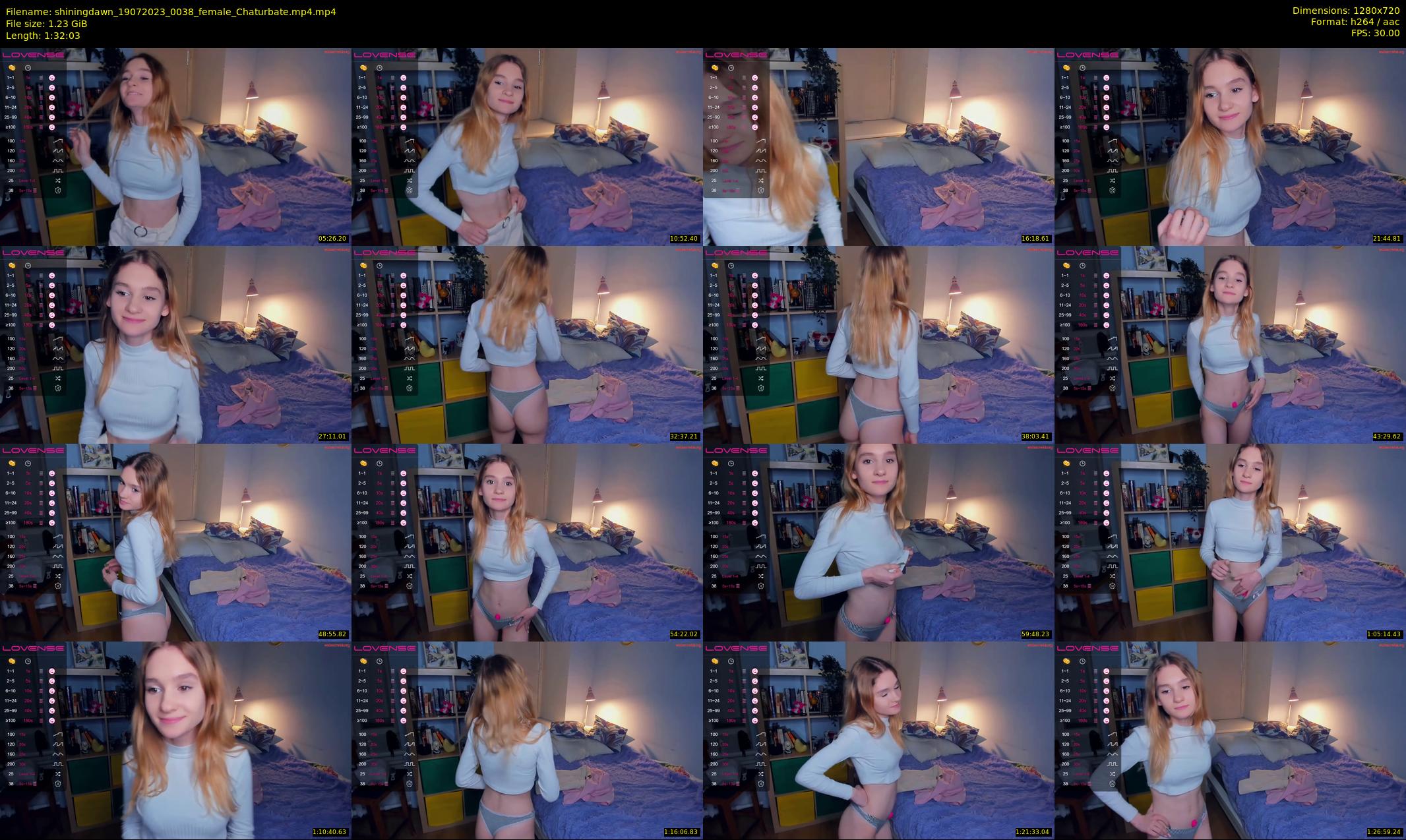 shiningdawn — 93 minute Chaturbate female cam show recording, 720p, Jul 19, 2023