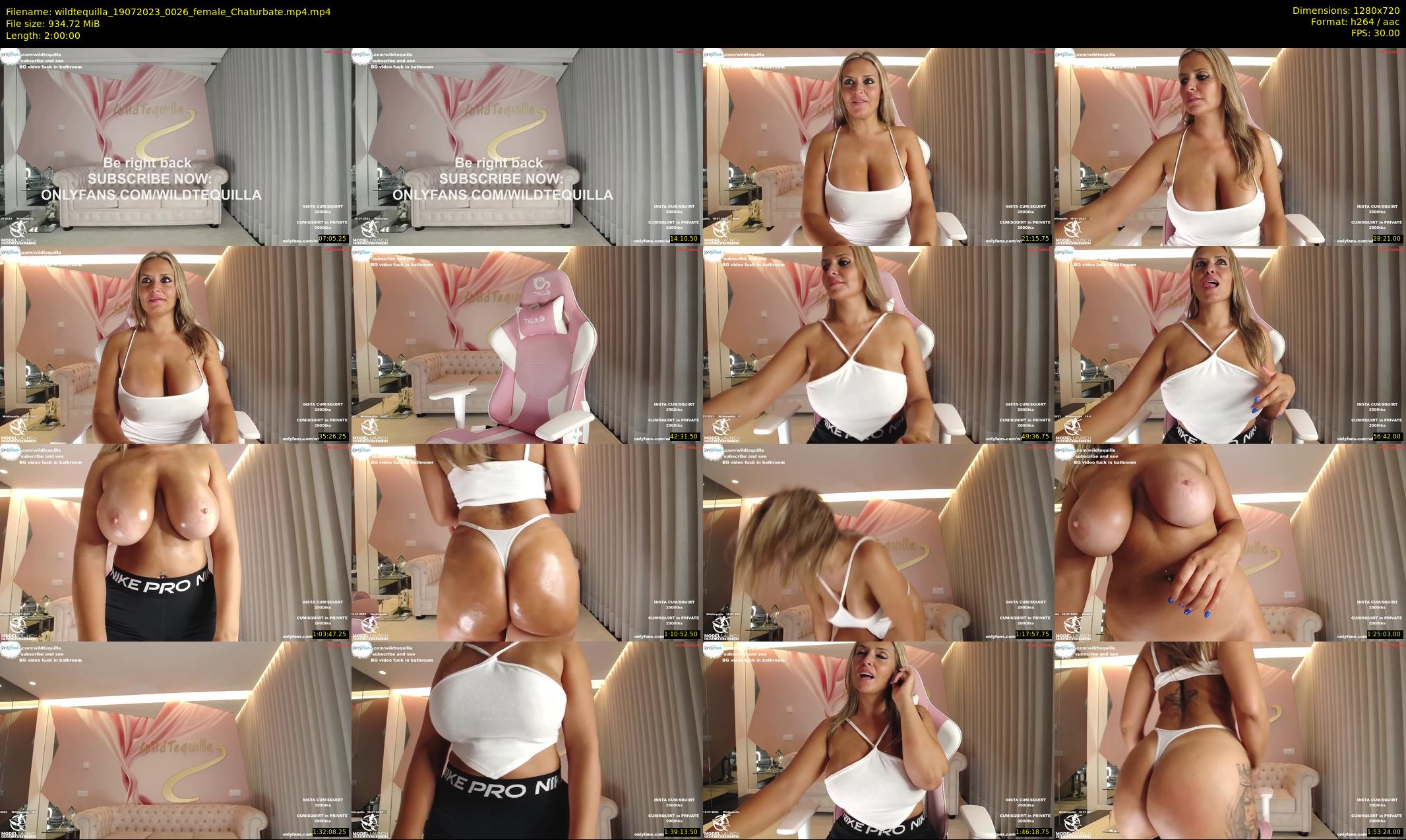wildtequilla — 120 minute Chaturbate couple cam show recording, 720p, Jul 19, 2023