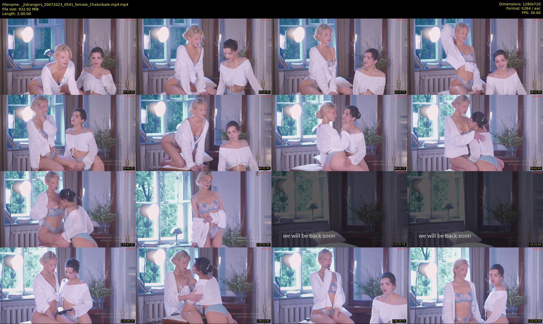 _2strangers — 120 minute Chaturbate couple cam show recording, 720p, Jul 20, 2023