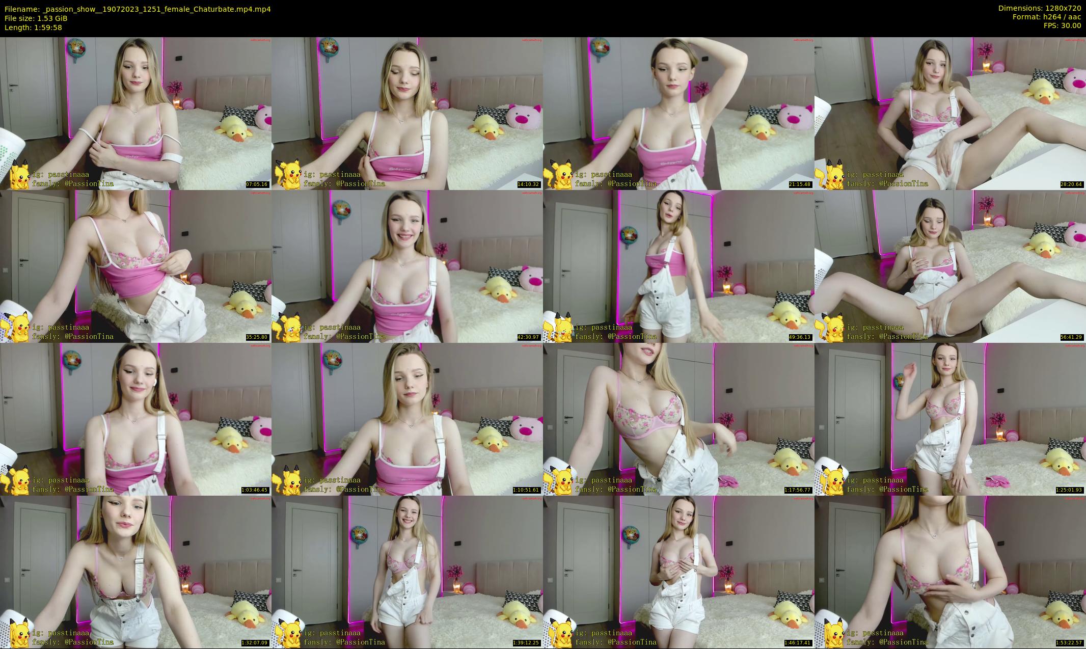 _passion_show_ — 120 minute Chaturbate couple cam show recording, 720p, Jul 19, 2023