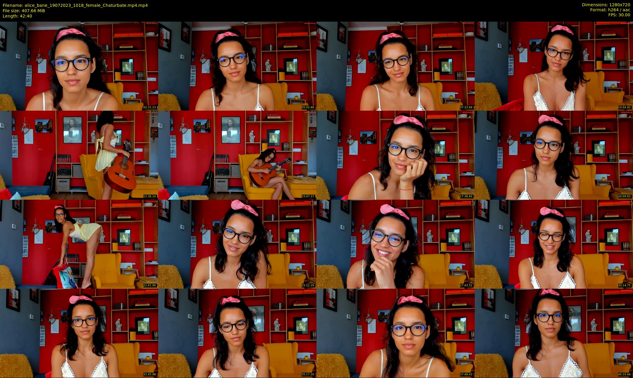 alice_bane — 43 minute Chaturbate female cam show recording, 720p, Jul 19, 2023