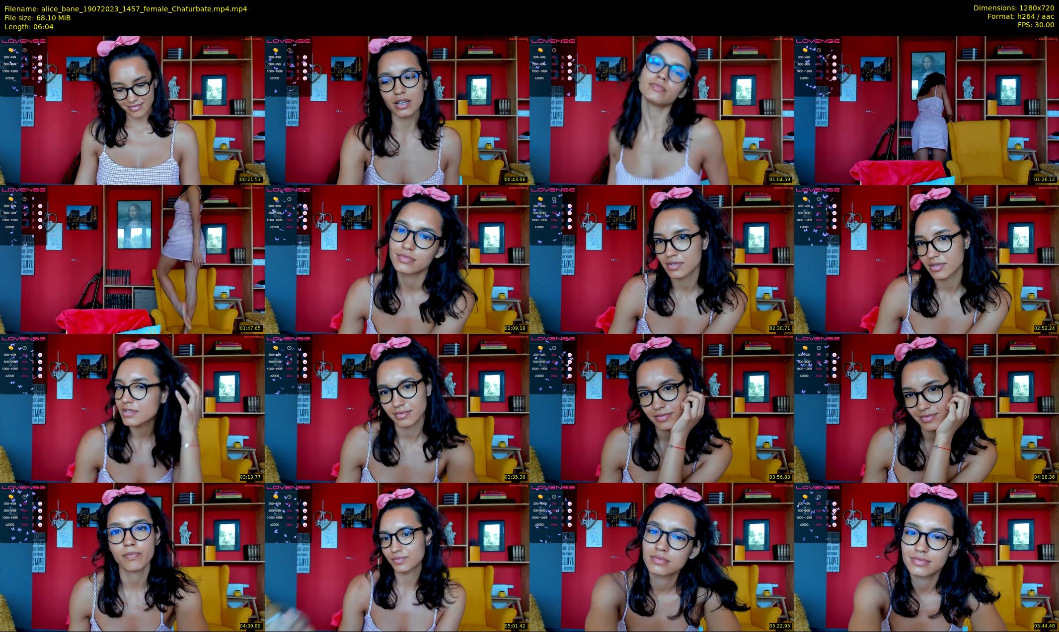 alice_bane — 7 minute Chaturbate female cam show recording, 720p, Jul 19, 2023