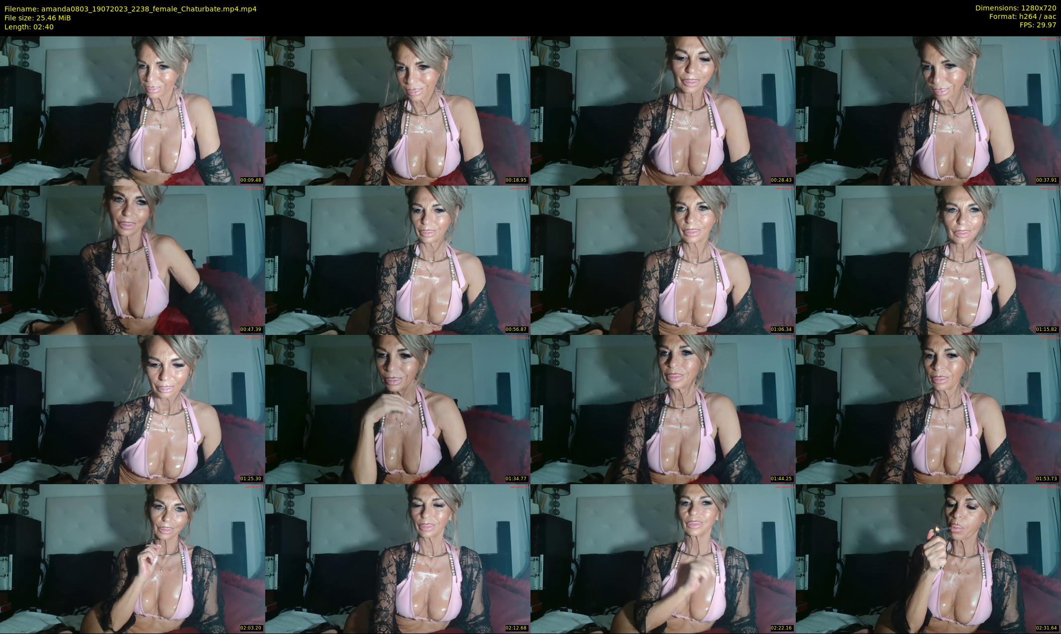 amanda0803 — 3 minute Chaturbate female cam show recording, 720p, Jul 19, 2023