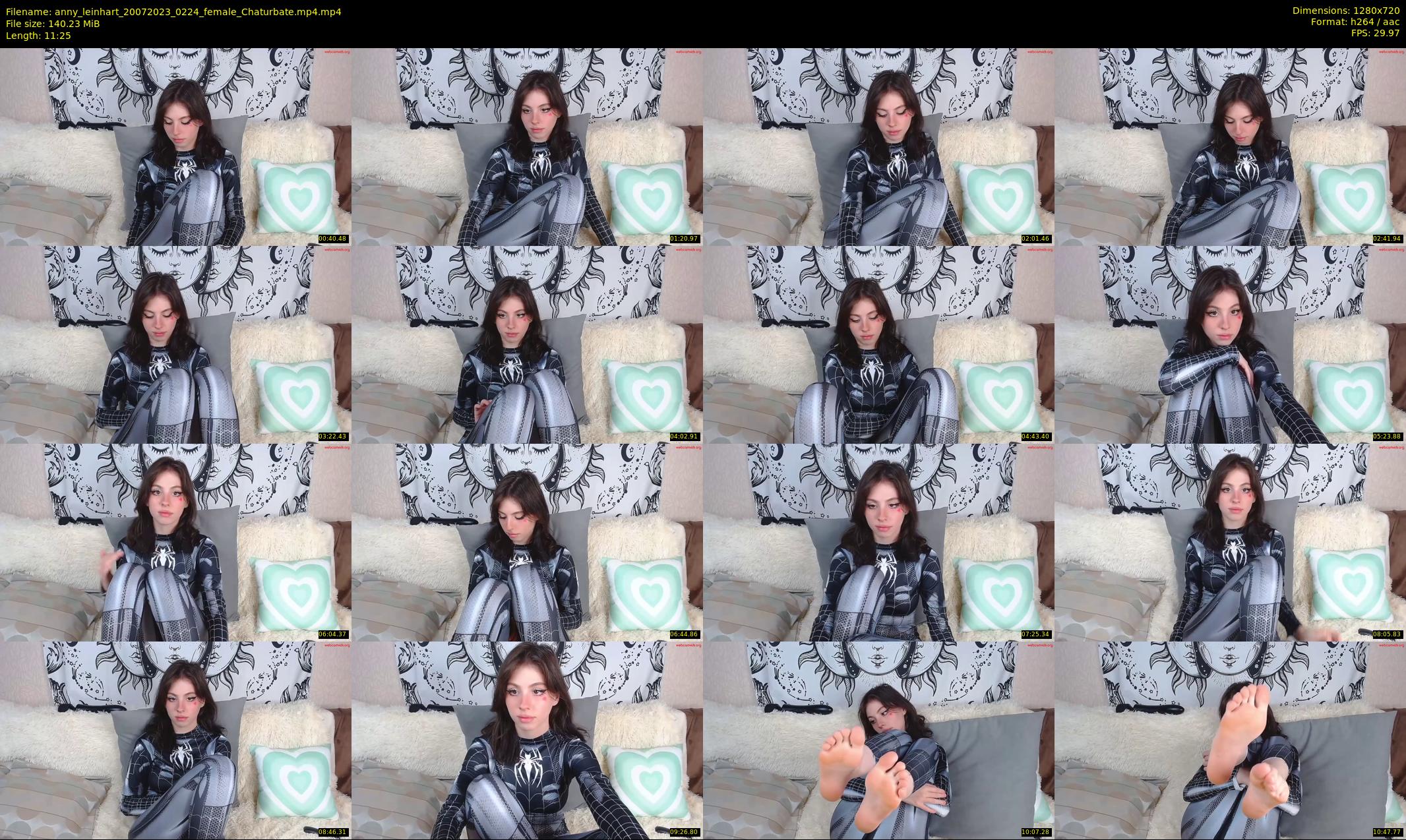 anny_leinhart — 12 minute Chaturbate female cam show recording, 720p, Jul 20, 2023