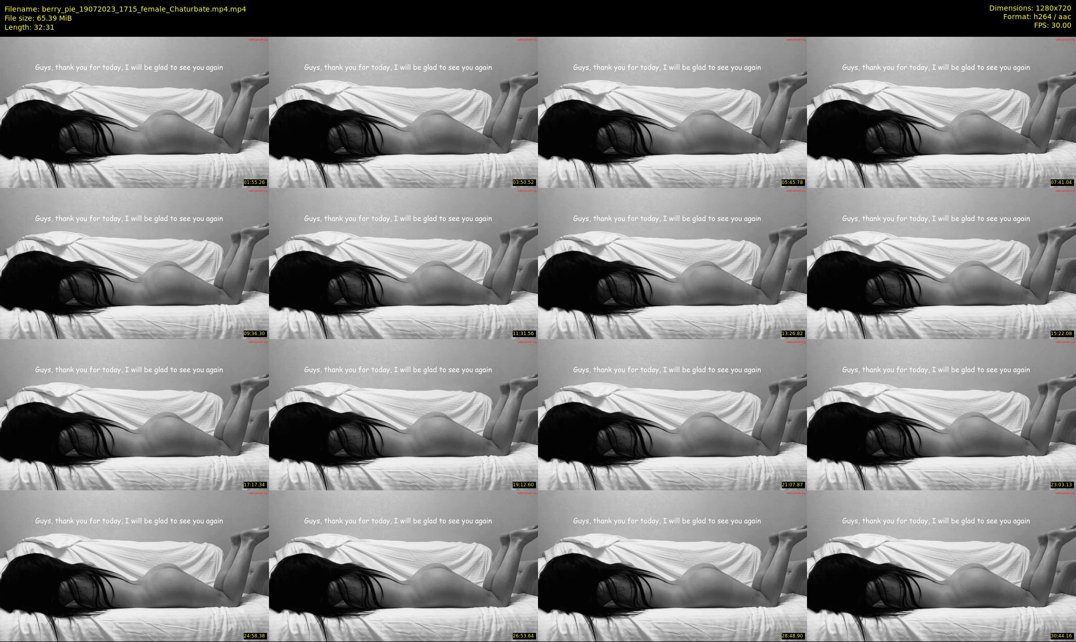 berry_pie — 33 minute Chaturbate female cam show recording, 720p, Jul 19, 2023