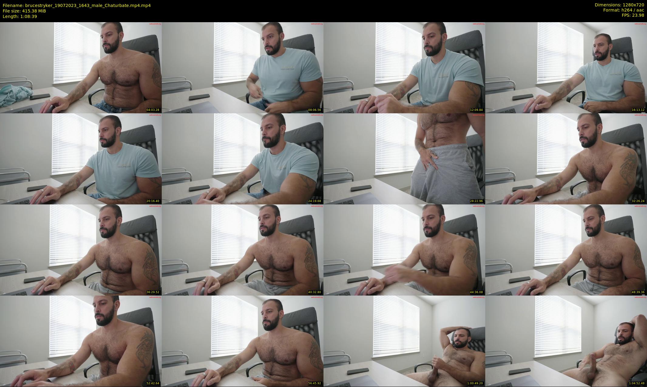 brucestryker — 69 minute Chaturbate male cam show recording, 720p, Jul 19, 2023