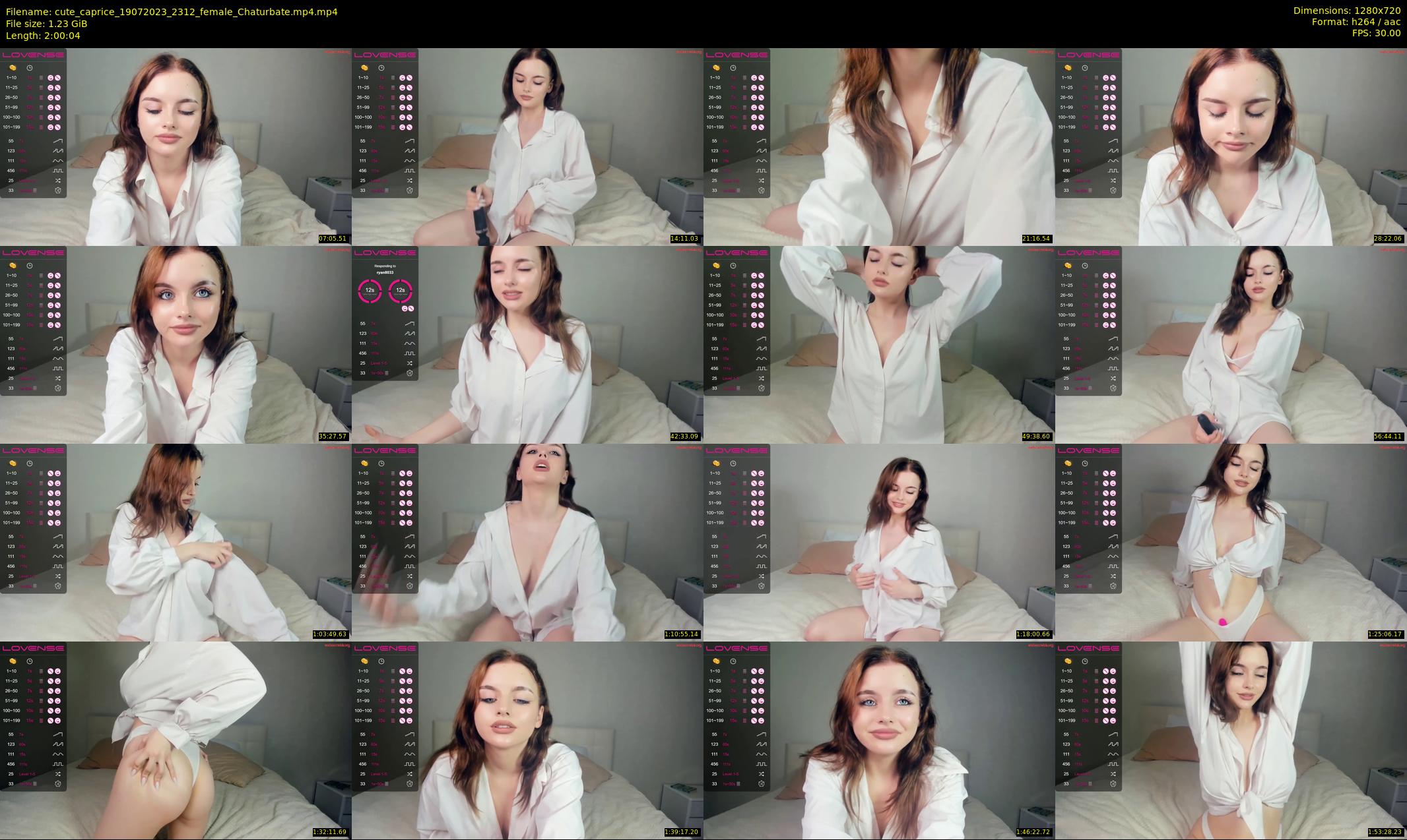 cute_caprice — 121 minute Chaturbate female cam show recording, 720p, Jul 19, 2023
