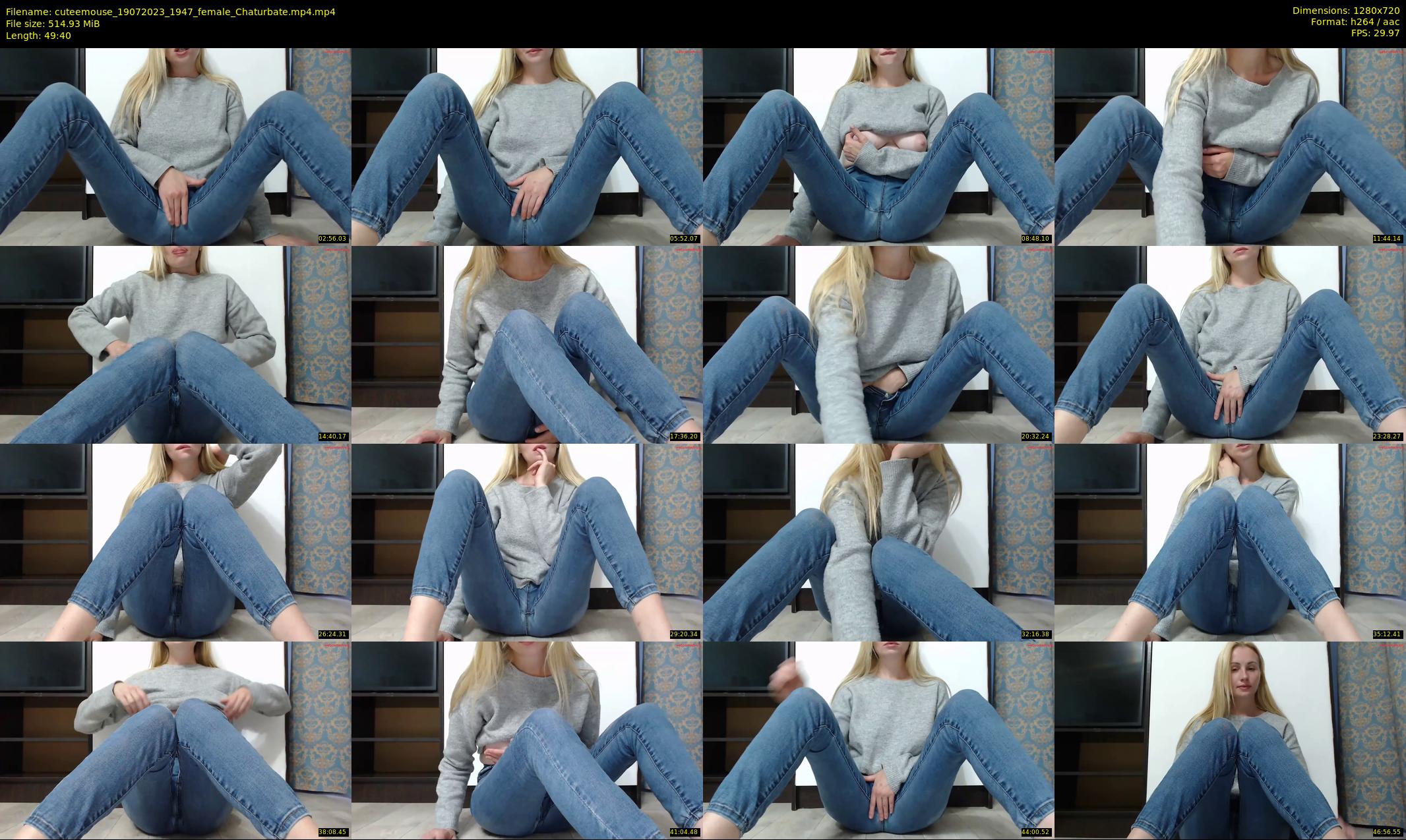 cuteemouse — 50 minute Chaturbate female cam show recording, 720p, Jul 19, 2023