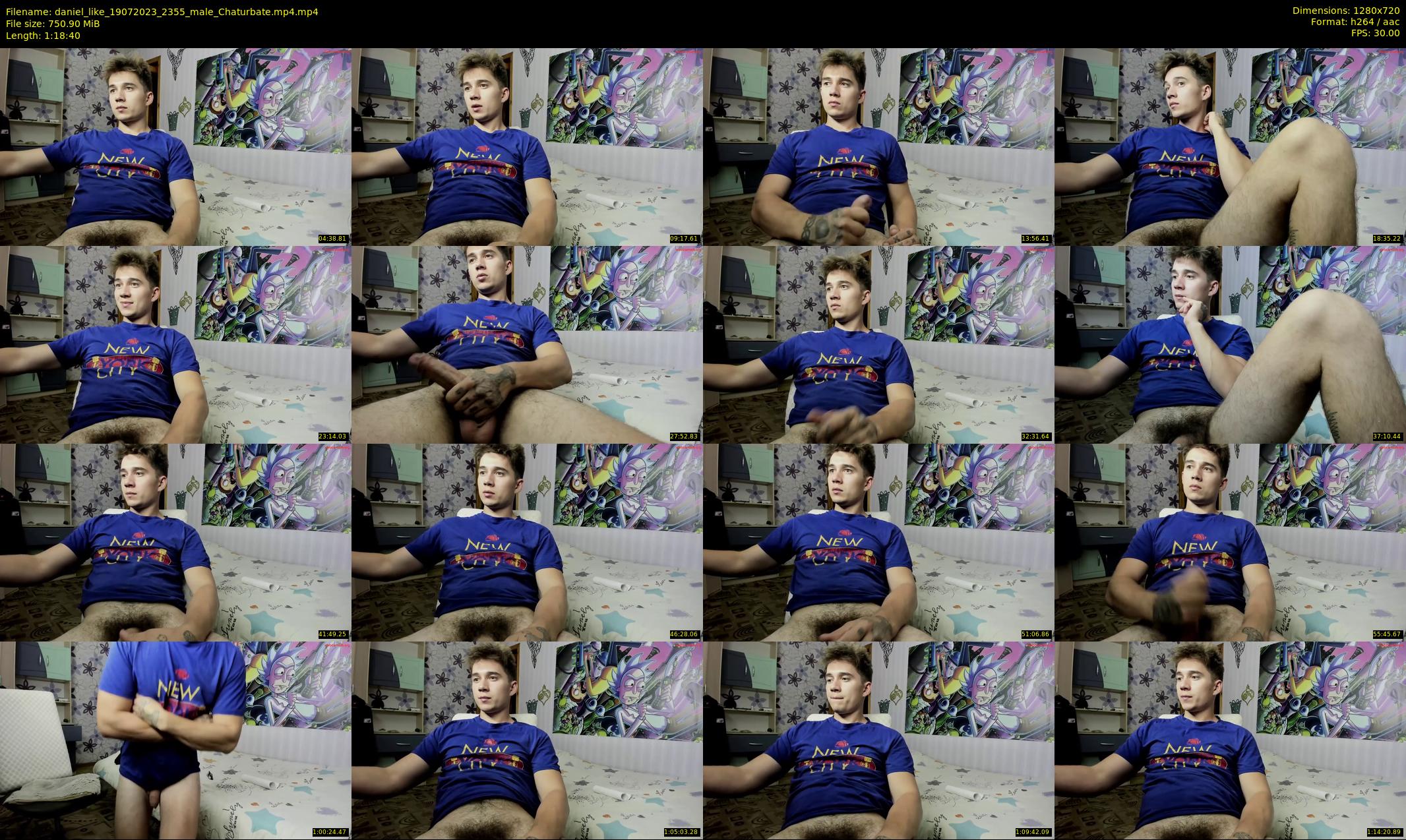 daniel_like — 79 minute Chaturbate male cam show recording, 720p, Jul 19, 2023