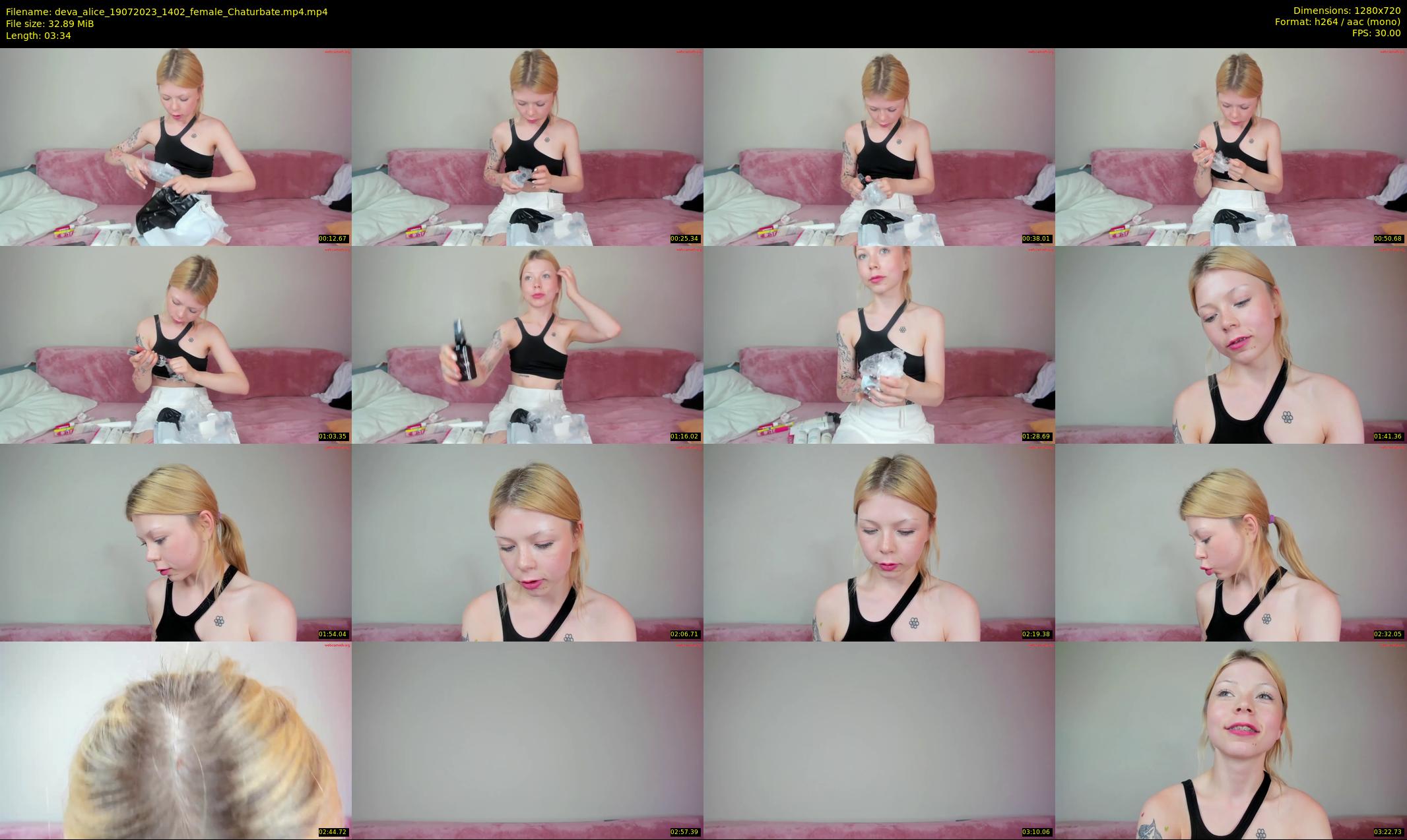 deva_alice — 4 minute Chaturbate female cam show recording, 720p, Jul 19, 2023